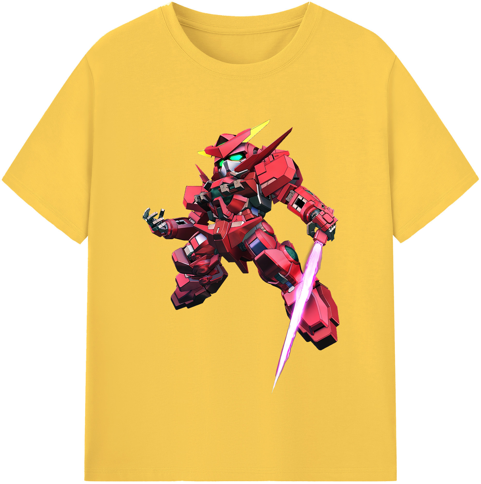 （画像用） 機動戦士ガンダム Mobile Suit Gundam 綿100％半袖Tシャツ（フロントプリント）