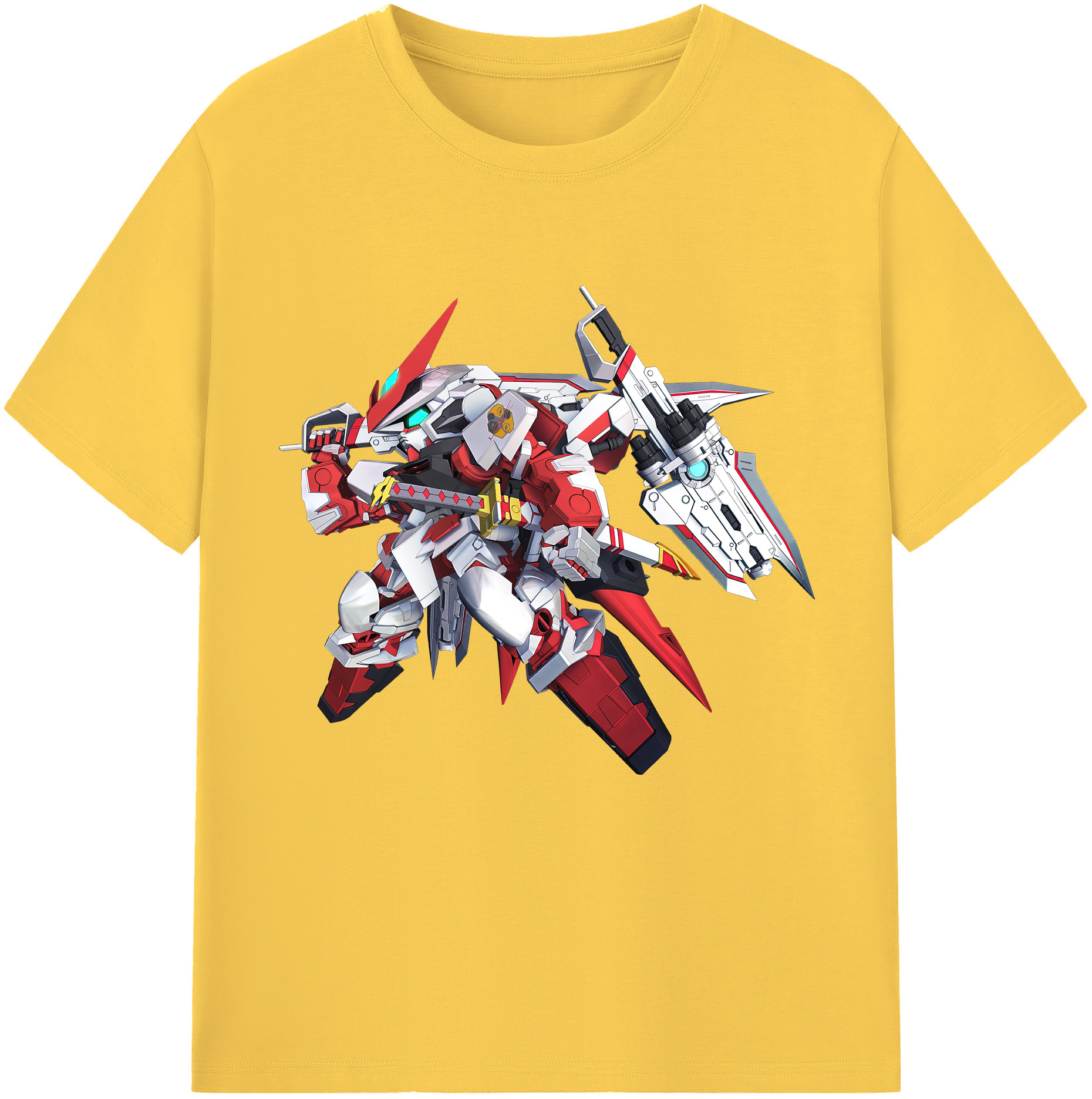 （画像用） 機動戦士ガンダム Mobile Suit Gundam 綿100％半袖Tシャツ（フロントプリント）