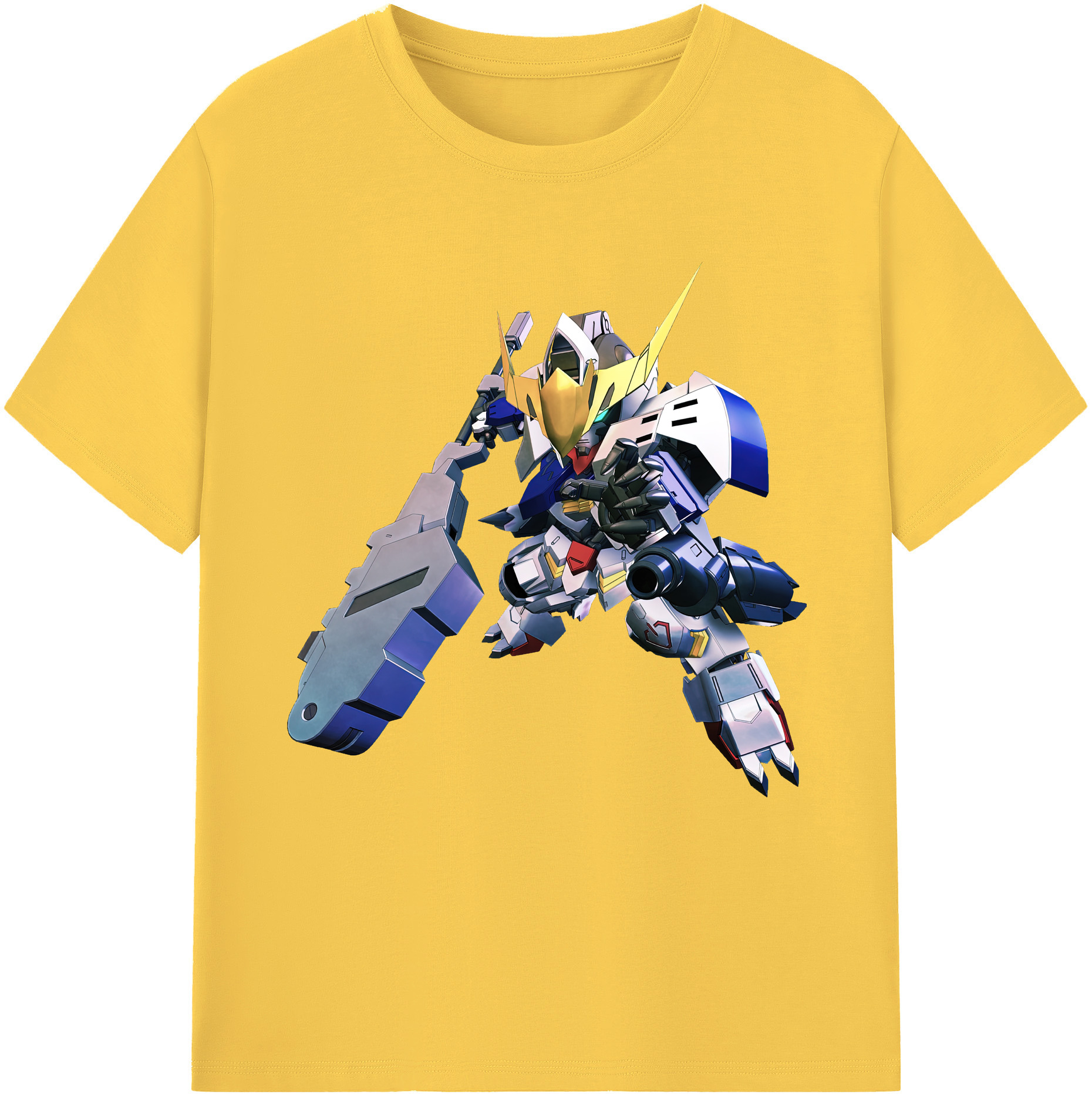 （画像用） 機動戦士ガンダム Mobile Suit Gundam 綿100％半袖Tシャツ（フロントプリント）