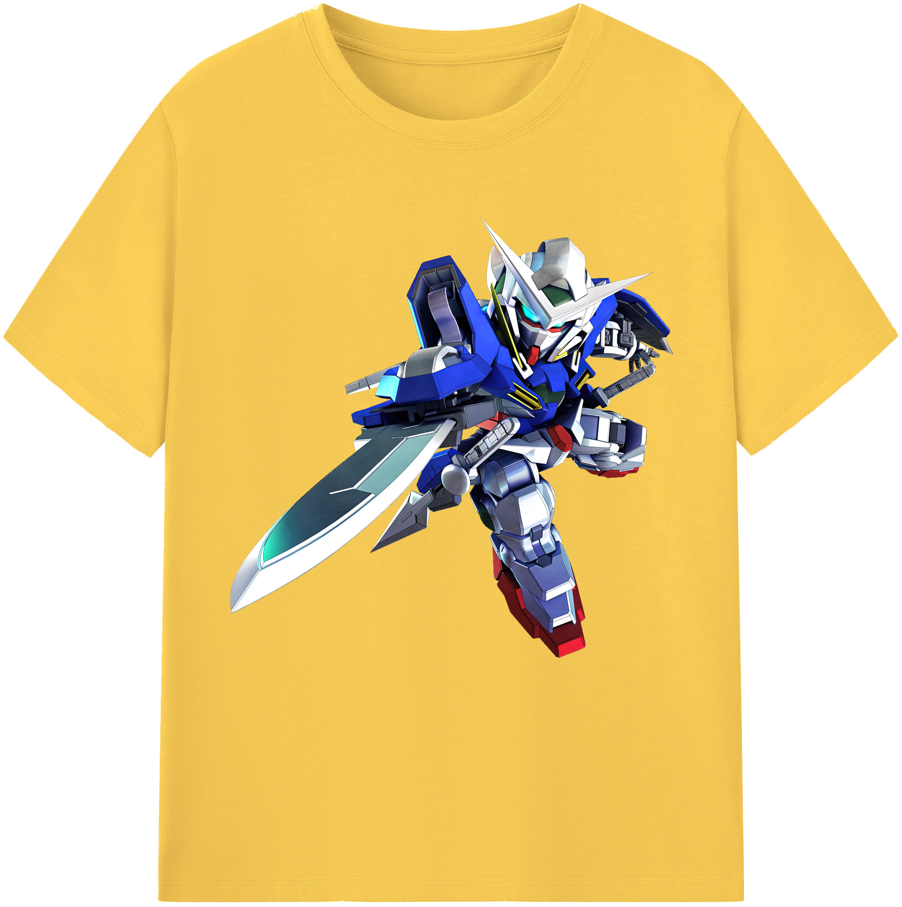 （画像用） 機動戦士ガンダム Mobile Suit Gundam 綿100％半袖Tシャツ（フロントプリント）