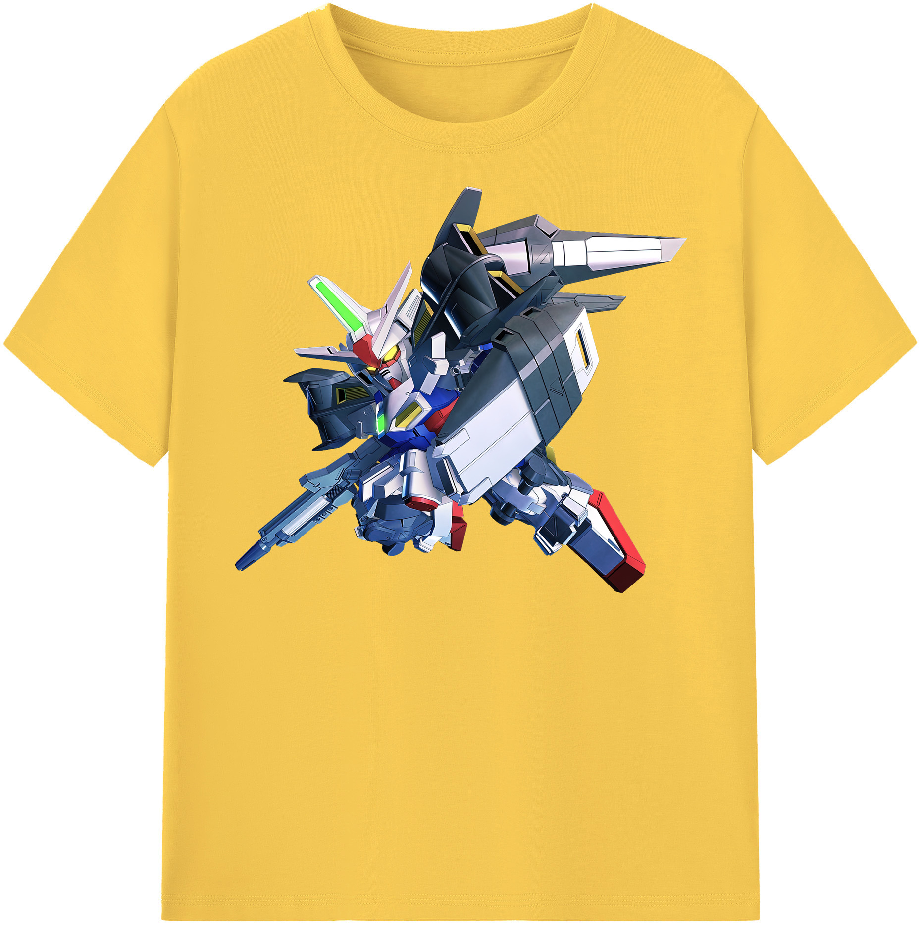 （画像用） 機動戦士ガンダム Mobile Suit Gundam 綿100％半袖Tシャツ（フロントプリント）