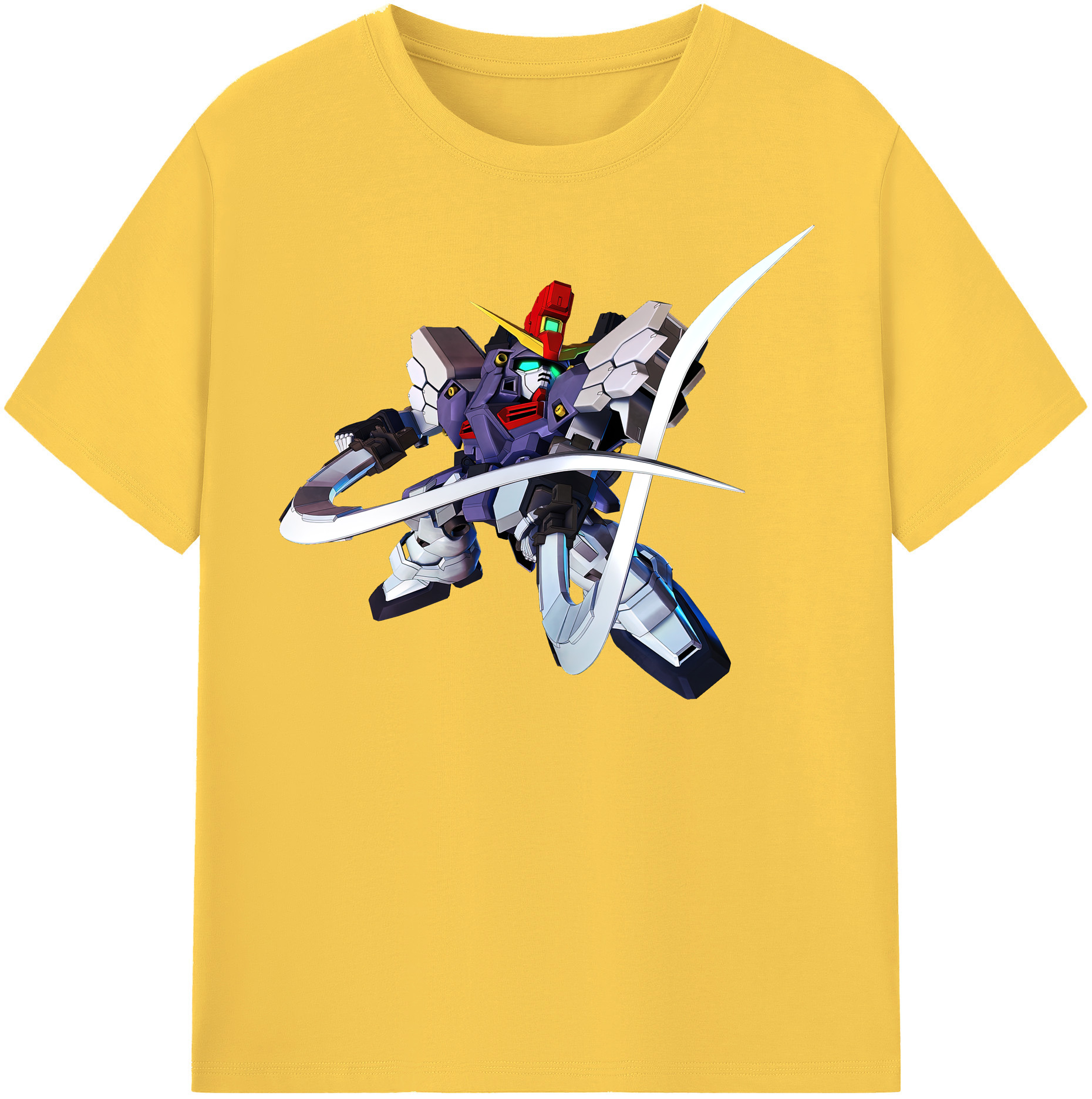 （画像用） 機動戦士ガンダム Mobile Suit Gundam 綿100％半袖Tシャツ（フロントプリント）