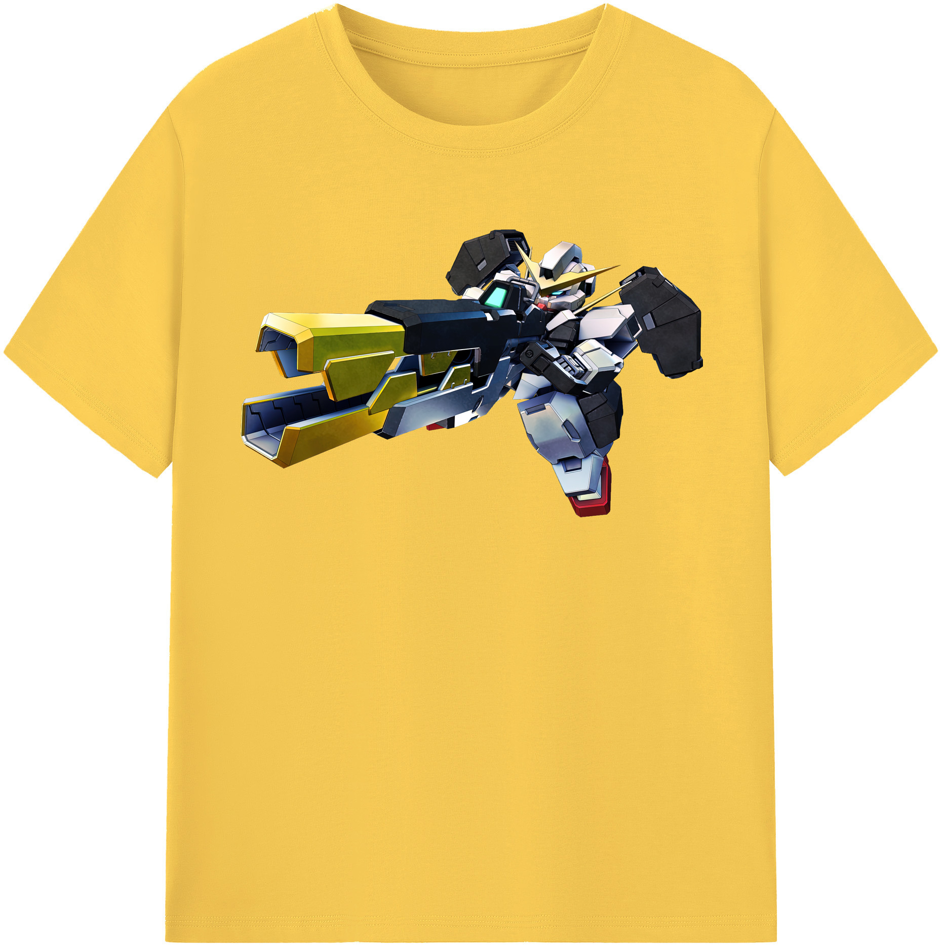 （画像用） 機動戦士ガンダム Mobile Suit Gundam 綿100％半袖Tシャツ（フロントプリント）