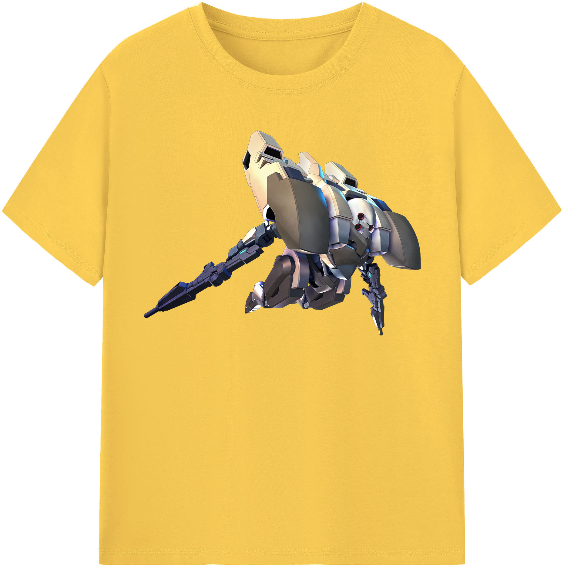 （画像用） 機動戦士ガンダム Mobile Suit Gundam 綿100％半袖Tシャツ（フロントプリント）