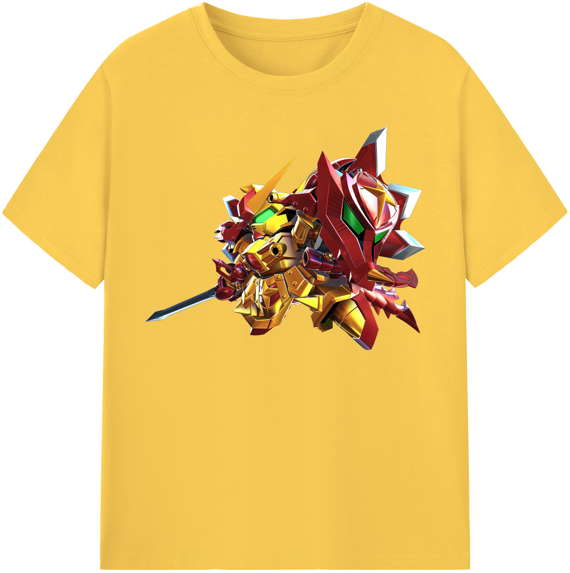 （画像用） 機動戦士ガンダム Mobile Suit Gundam 綿100％半袖Tシャツ（フロントプリント）