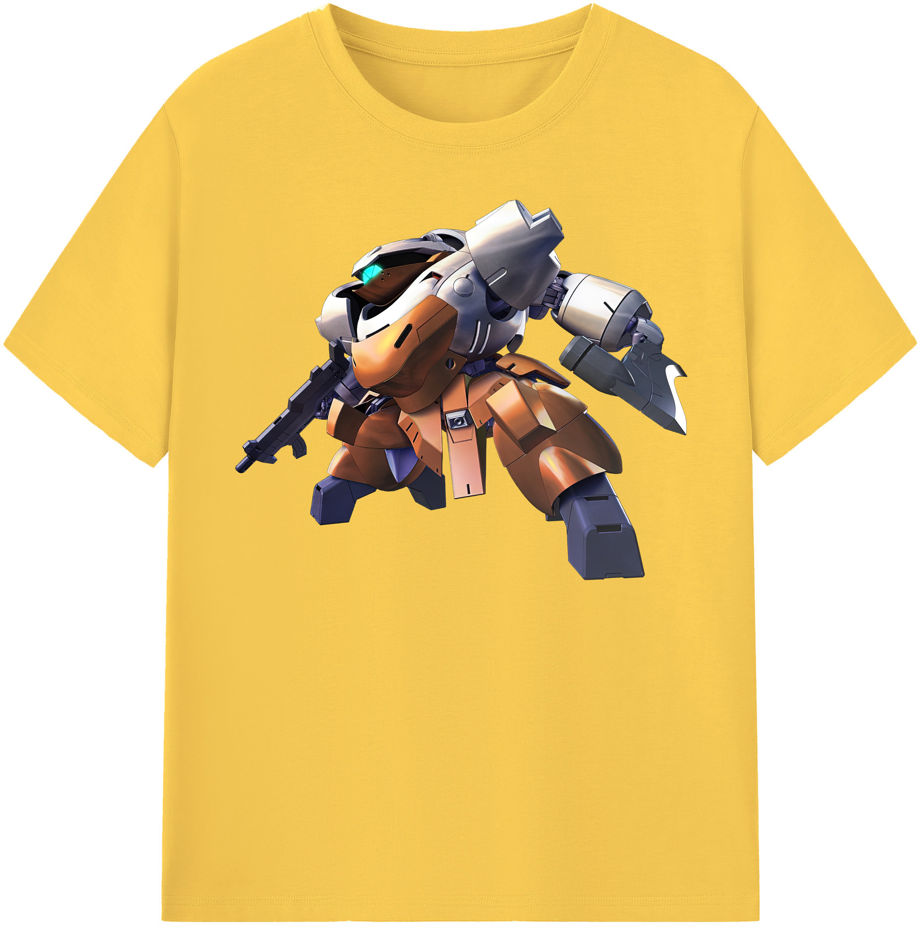 （画像用） 機動戦士ガンダム Mobile Suit Gundam 綿100％半袖Tシャツ（フロントプリント）
