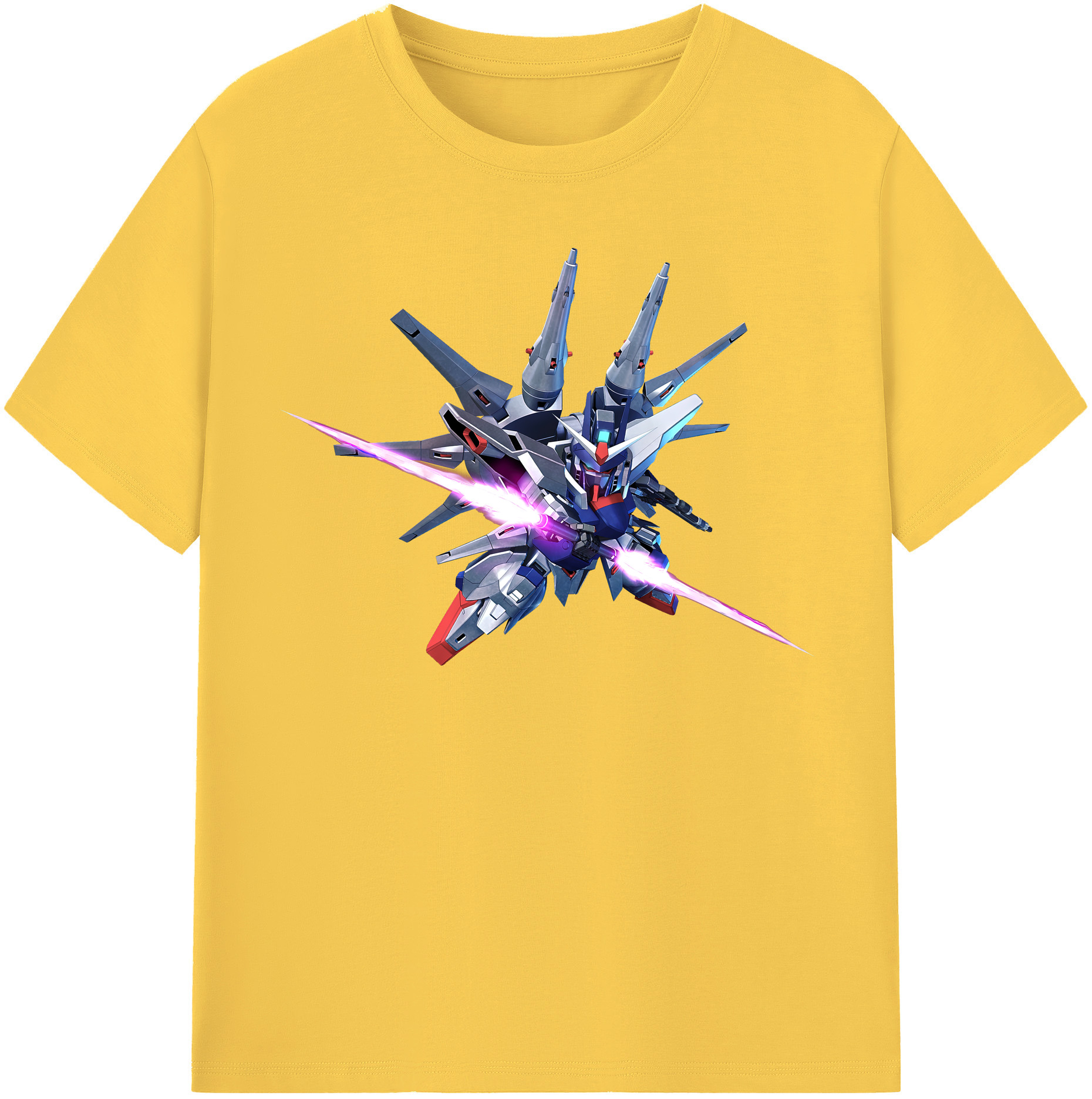 （画像用） 機動戦士ガンダム Mobile Suit Gundam 綿100％半袖Tシャツ（フロントプリント）