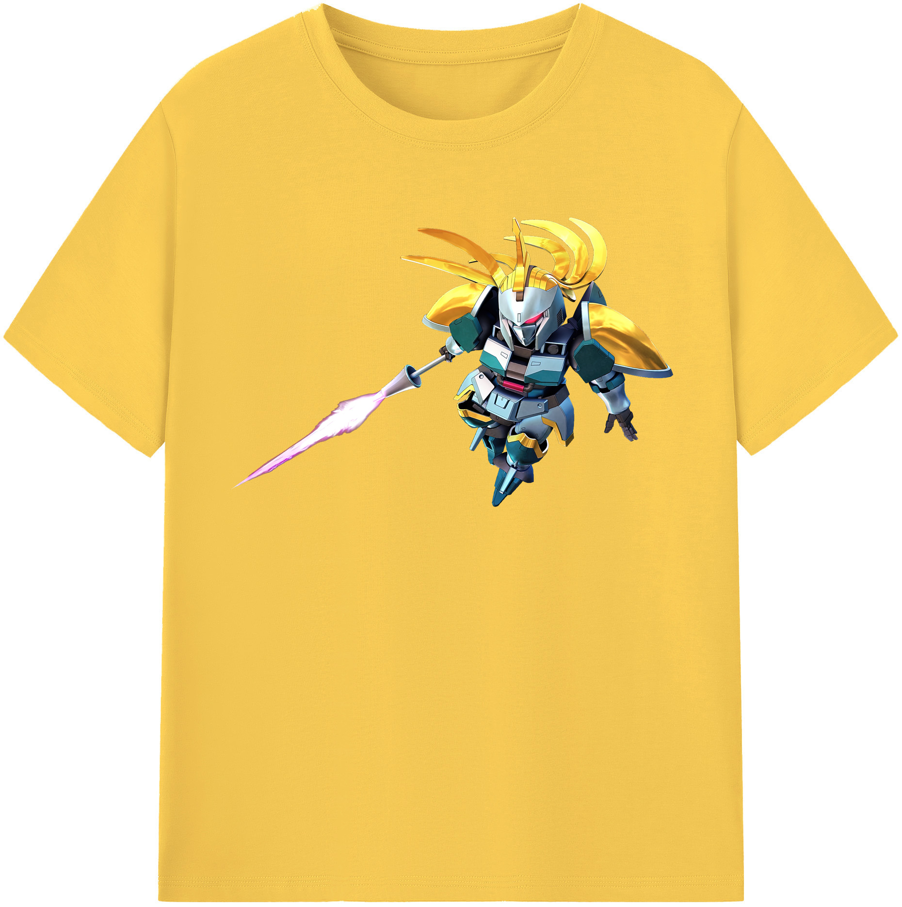 （画像用） 機動戦士ガンダム Mobile Suit Gundam 綿100％半袖Tシャツ（フロントプリント）
