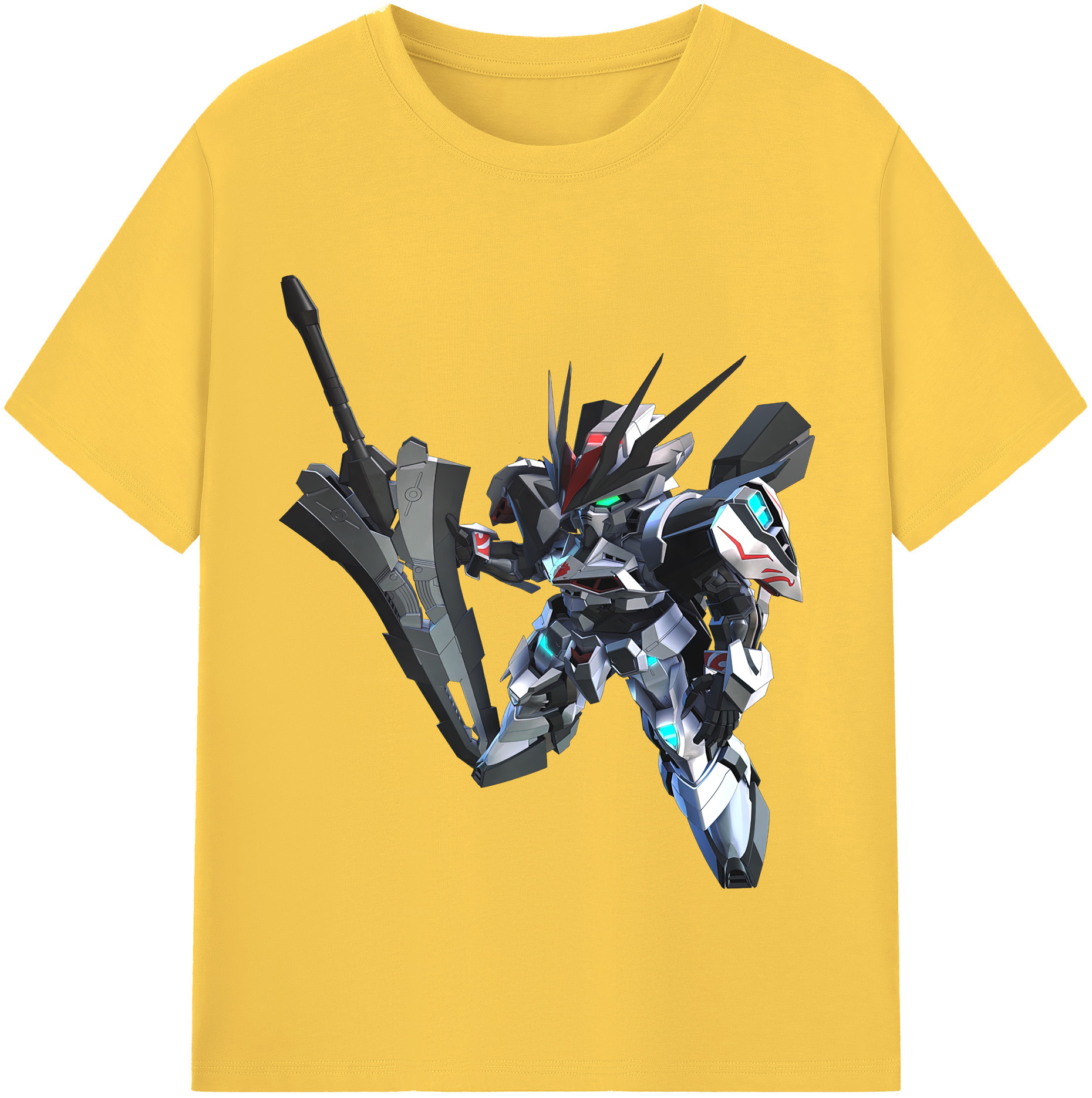 （画像用） 機動戦士ガンダム Mobile Suit Gundam 綿100％半袖Tシャツ（フロントプリント）