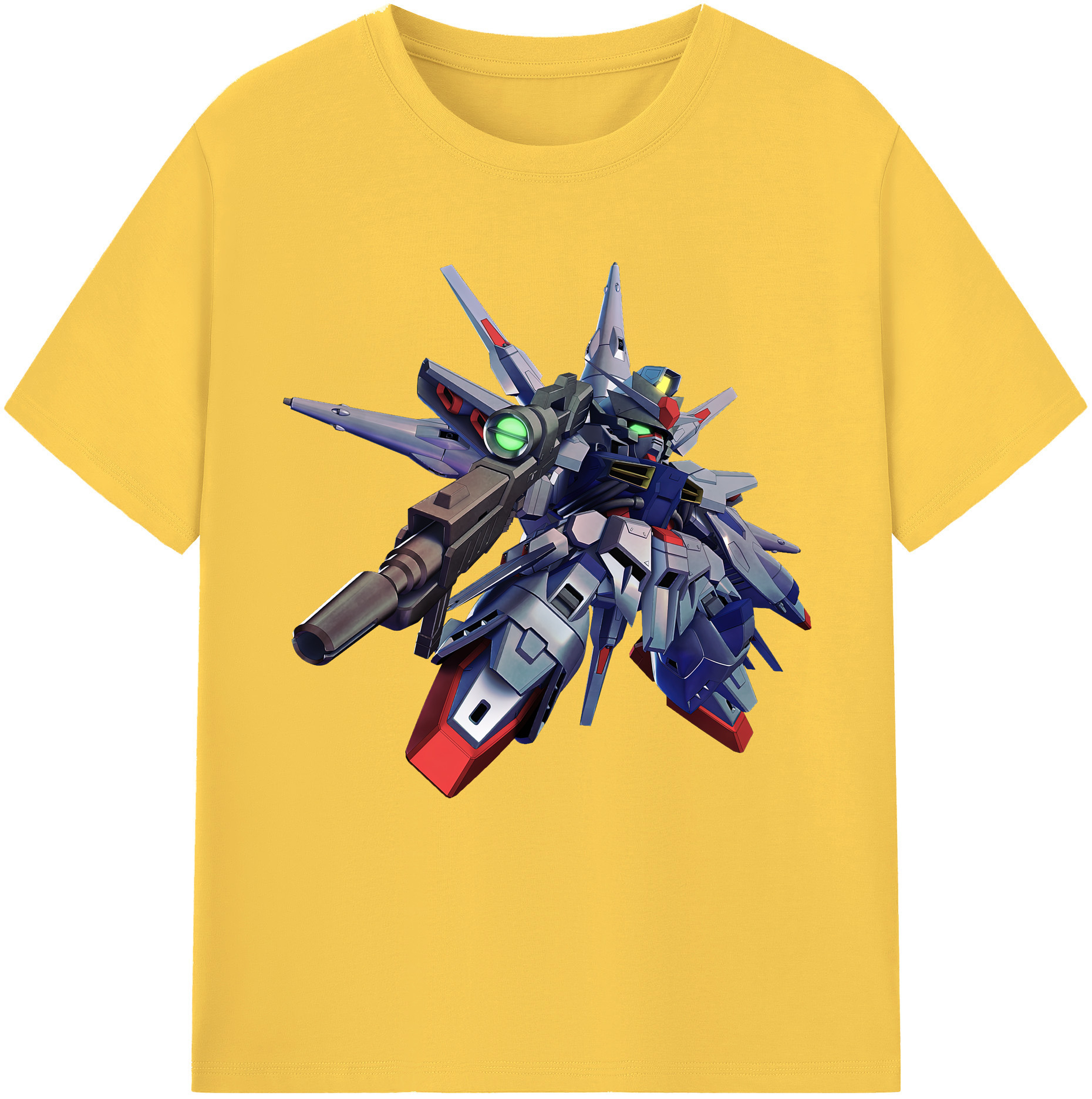 （画像用） 機動戦士ガンダム Mobile Suit Gundam 綿100％半袖Tシャツ（フロントプリント）