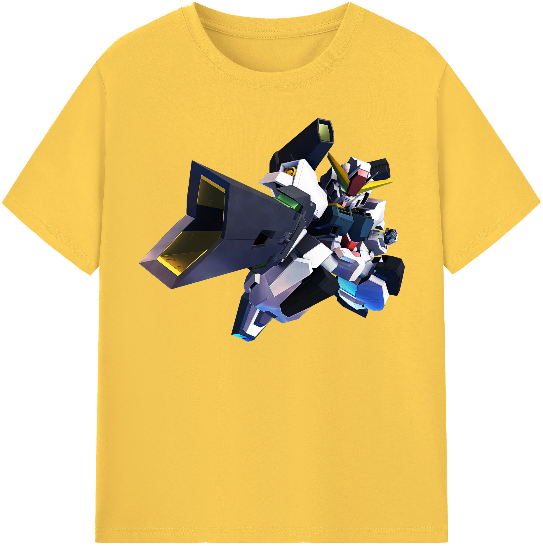 （画像用） 機動戦士ガンダム Mobile Suit Gundam 綿100％半袖Tシャツ（フロントプリント）