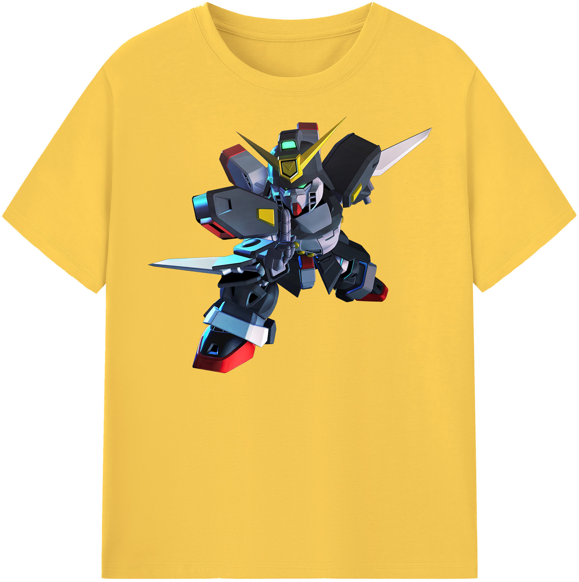 （画像用） 機動戦士ガンダム Mobile Suit Gundam 綿100％半袖Tシャツ（フロントプリント）