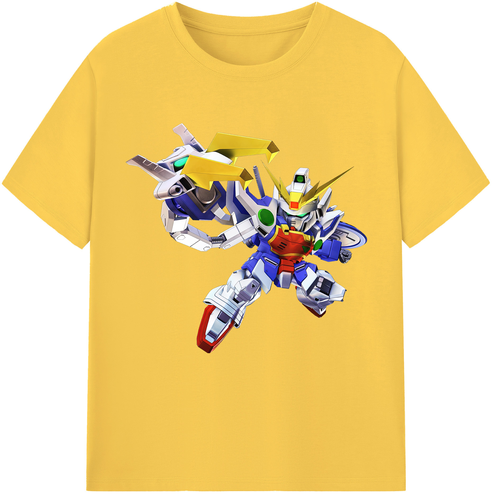 （画像用） 機動戦士ガンダム Mobile Suit Gundam 綿100％半袖Tシャツ（フロントプリント）