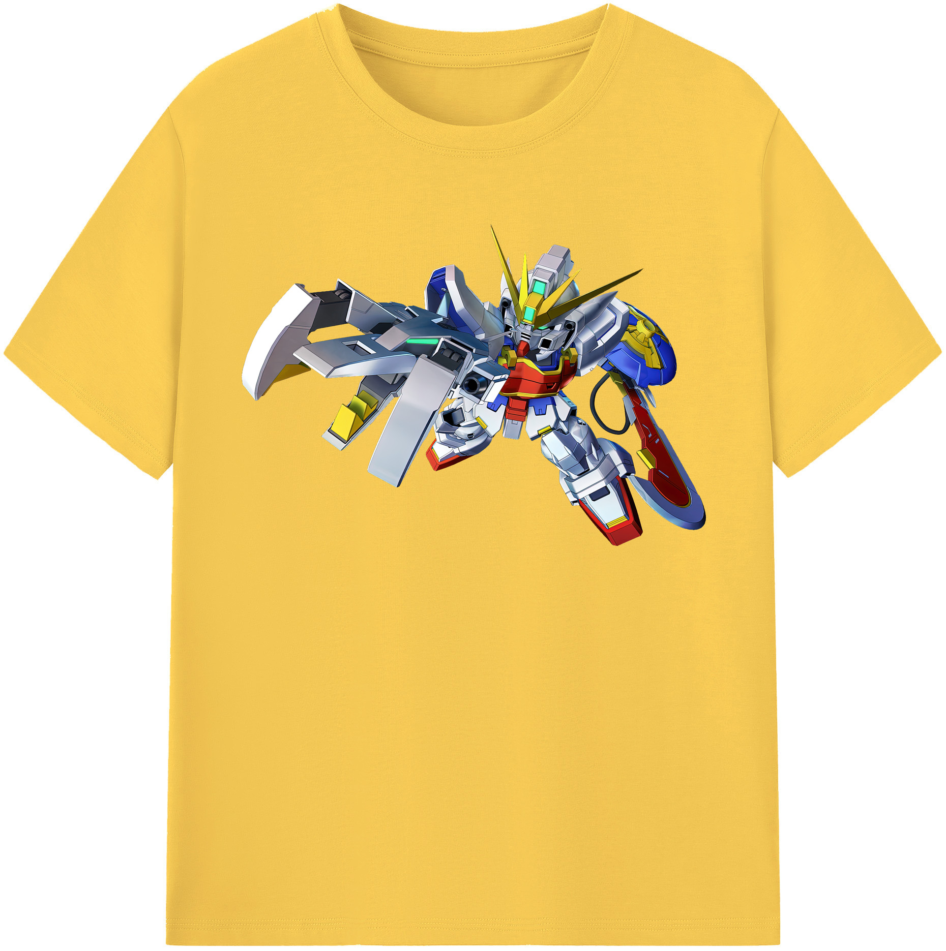 （画像用） 機動戦士ガンダム Mobile Suit Gundam 綿100％半袖Tシャツ（フロントプリント）