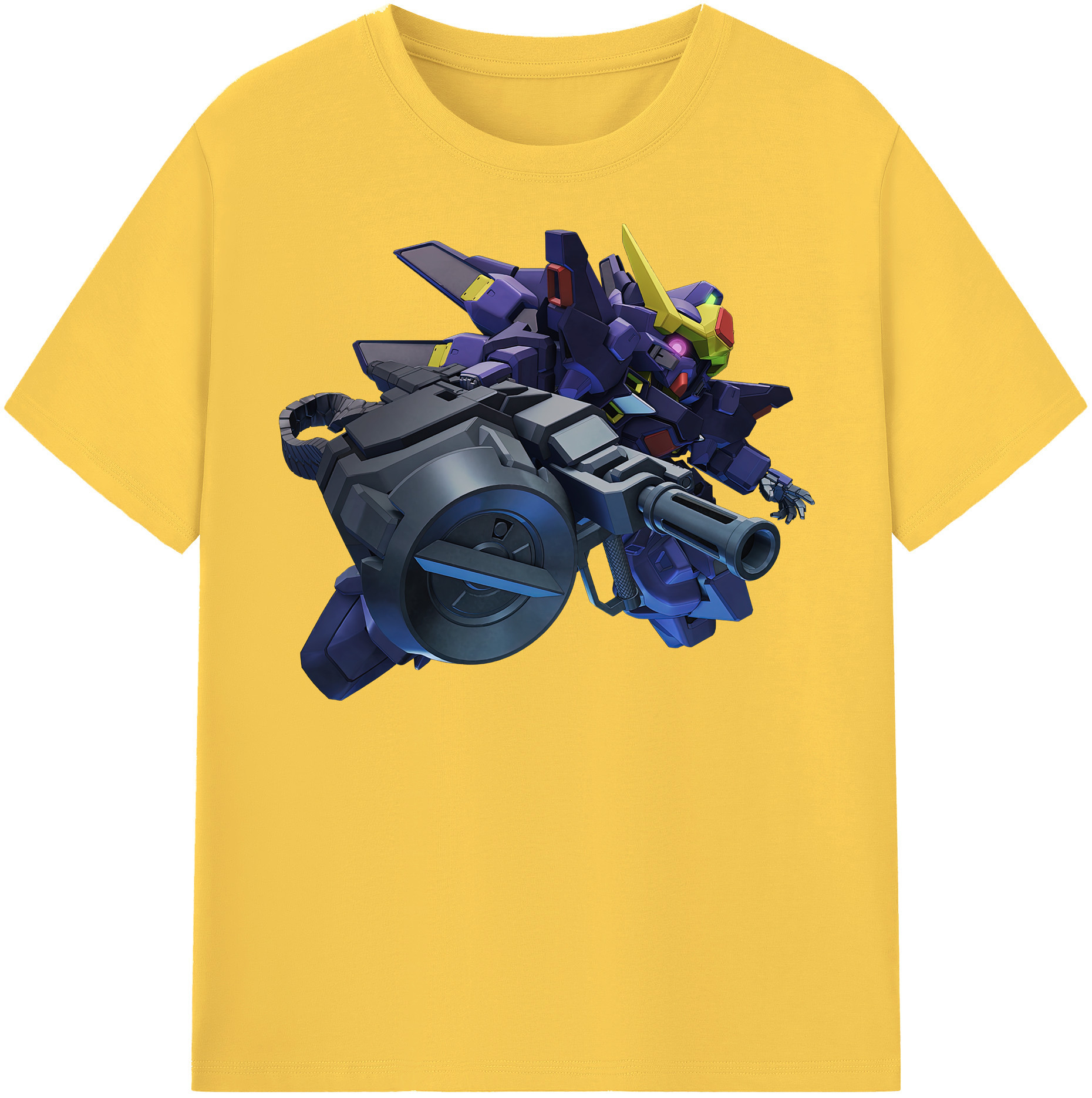 （画像用） 機動戦士ガンダム Mobile Suit Gundam 綿100％半袖Tシャツ（フロントプリント）