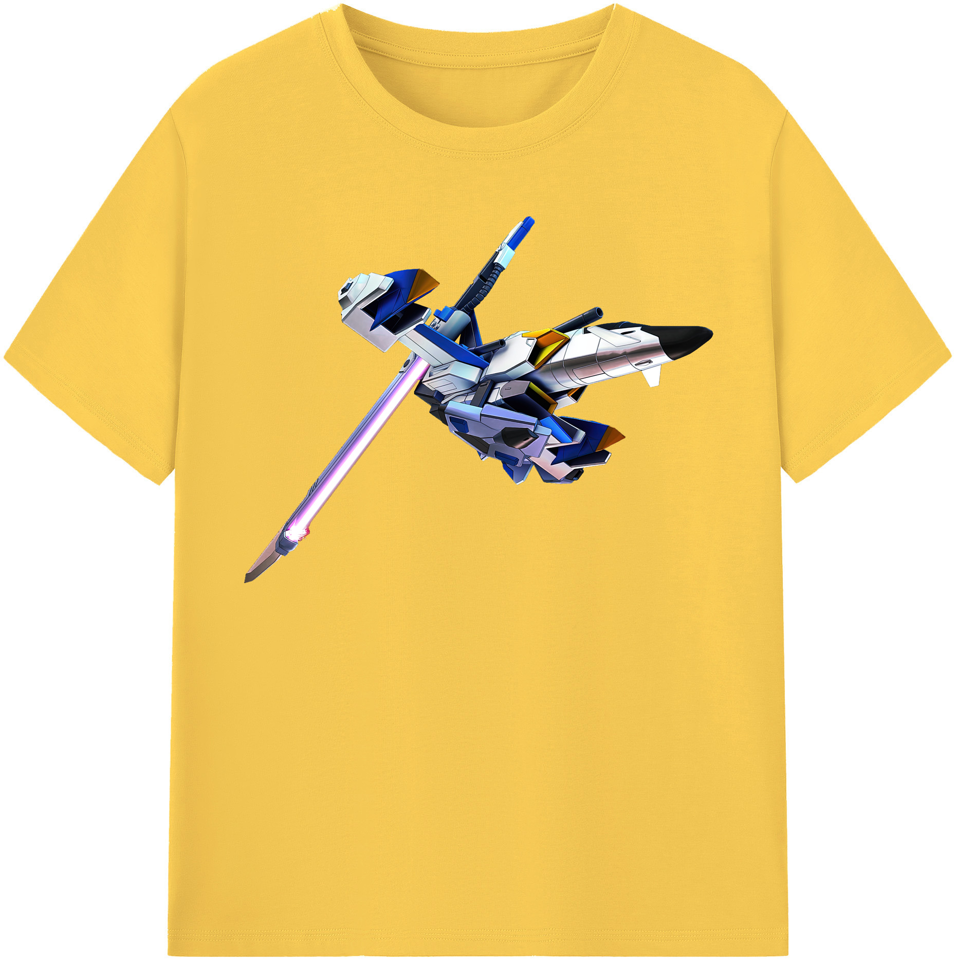（画像用） 機動戦士ガンダム Mobile Suit Gundam 綿100％半袖Tシャツ（フロントプリント）