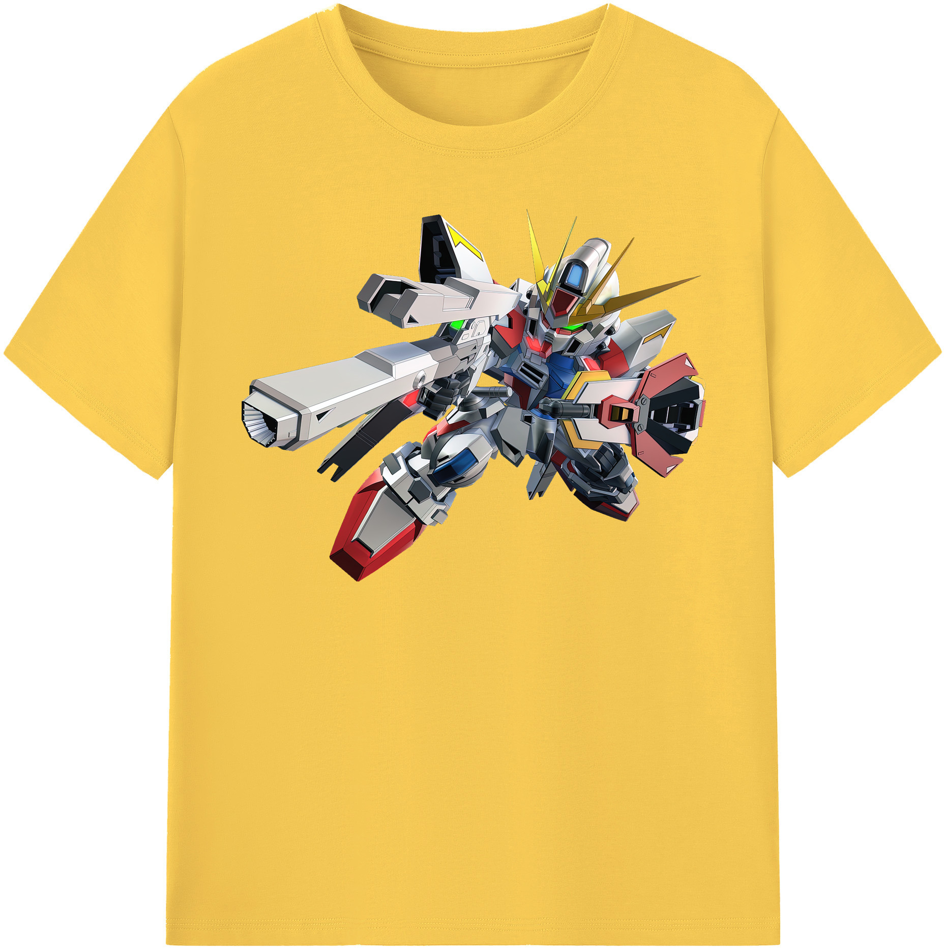 （画像用） 機動戦士ガンダム Mobile Suit Gundam 綿100％半袖Tシャツ（フロントプリント）
