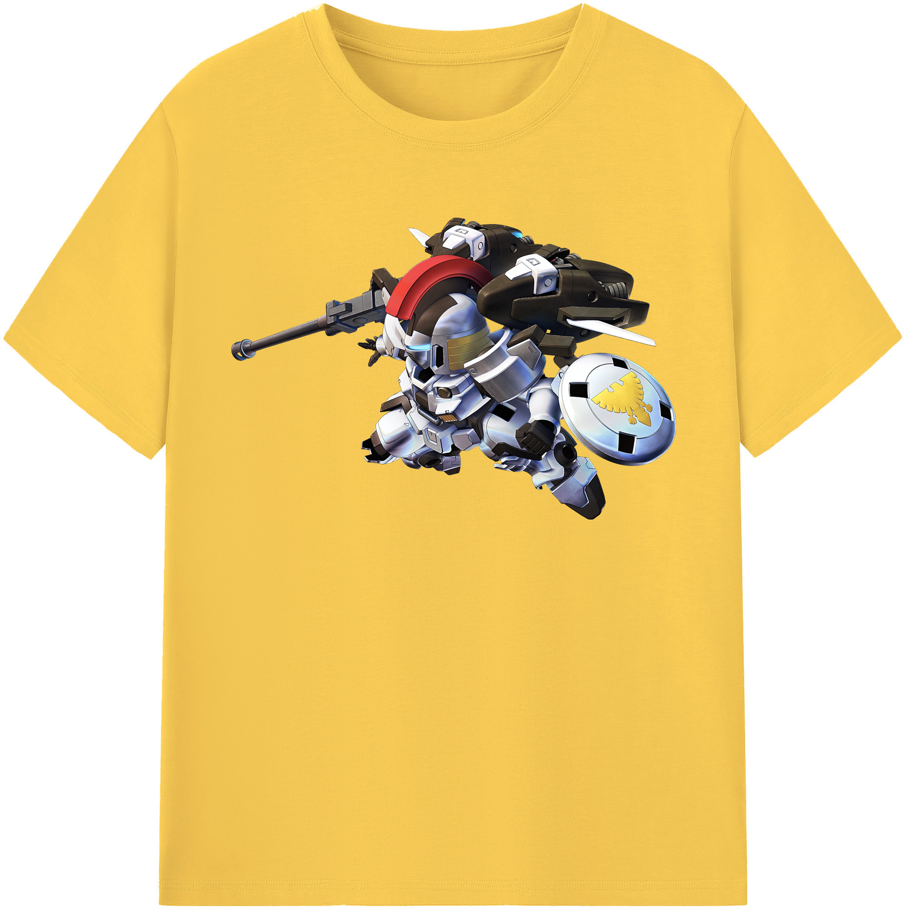 （画像用） 機動戦士ガンダム Mobile Suit Gundam 綿100％半袖Tシャツ（フロントプリント）
