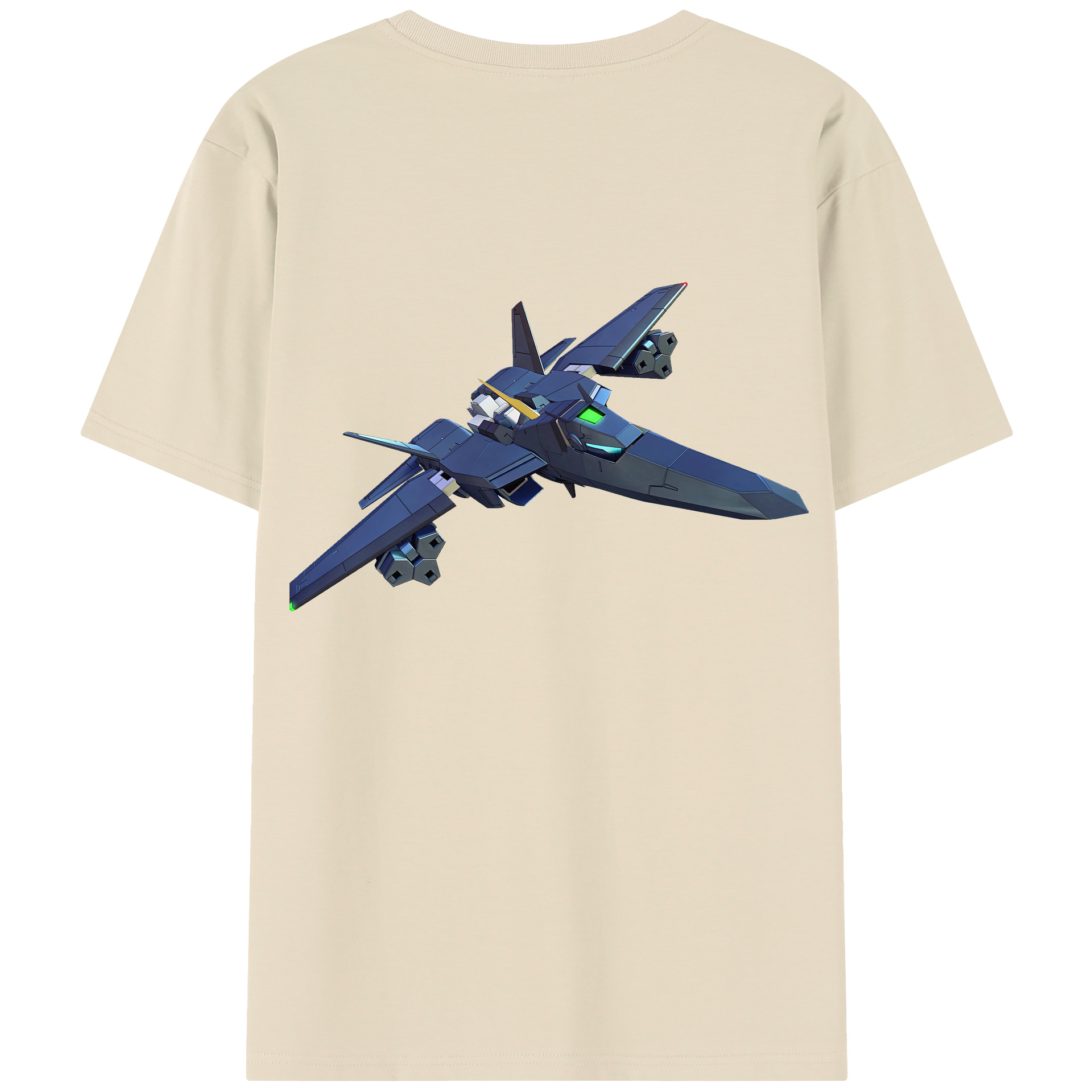 （画像用） 機動戦士ガンダム Mobile Suit Gundam 綿100％半袖Tシャツ（背面プリント）