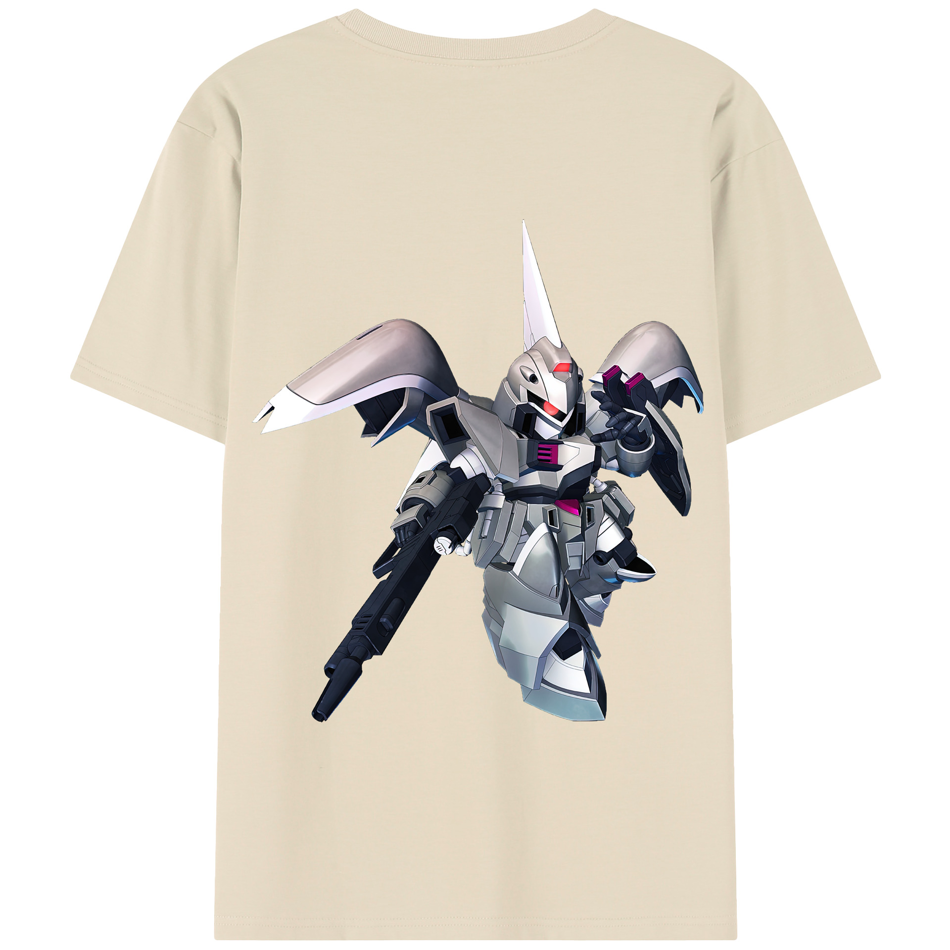 （画像用） 機動戦士ガンダム Mobile Suit Gundam 綿100％半袖Tシャツ（背面プリント）