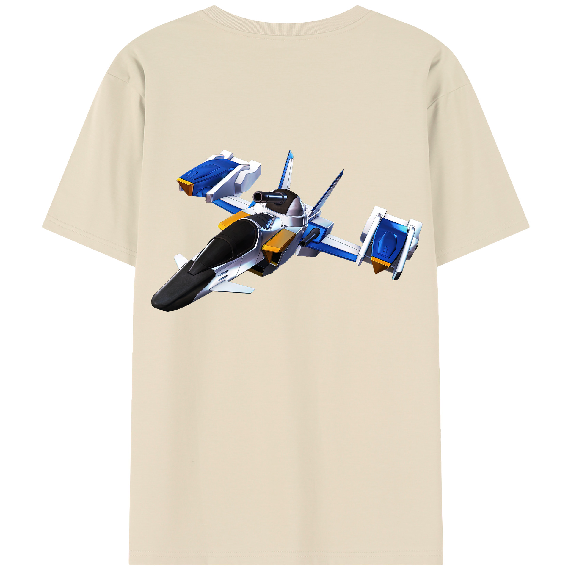 （画像用） 機動戦士ガンダム Mobile Suit Gundam 綿100％半袖Tシャツ（背面プリント）