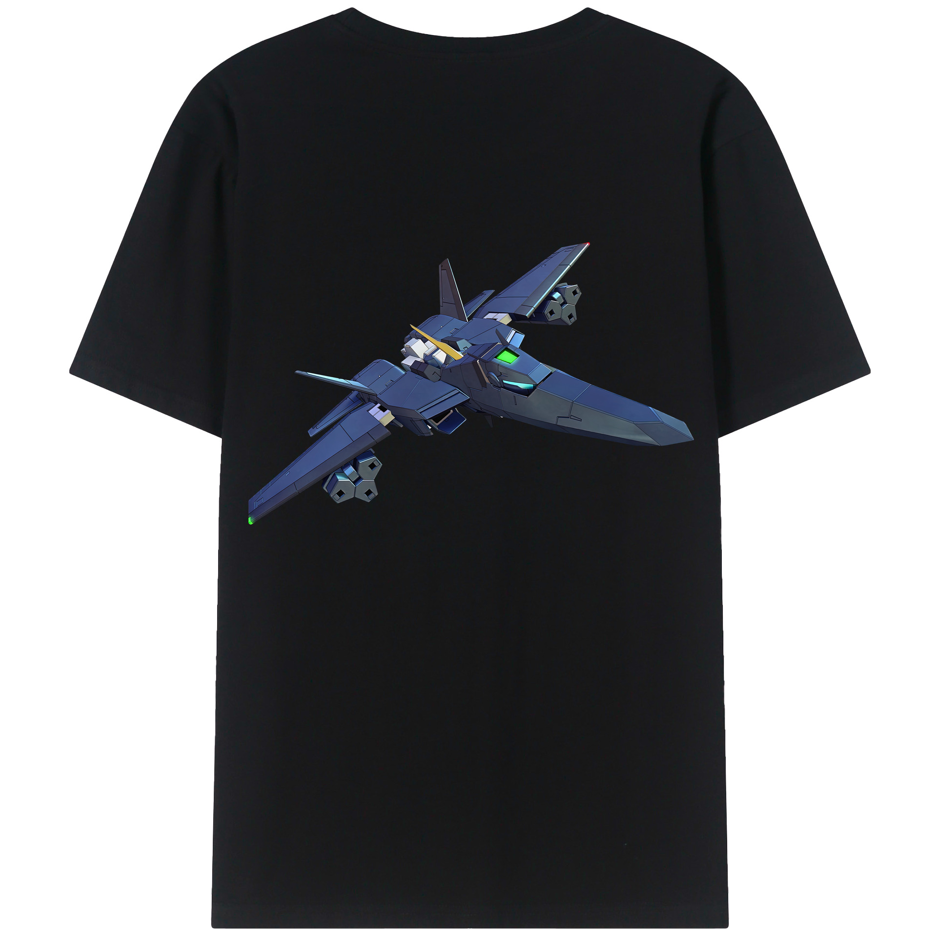 （画像用） 機動戦士ガンダム Mobile Suit Gundam 綿100％半袖Tシャツ（背面プリント）