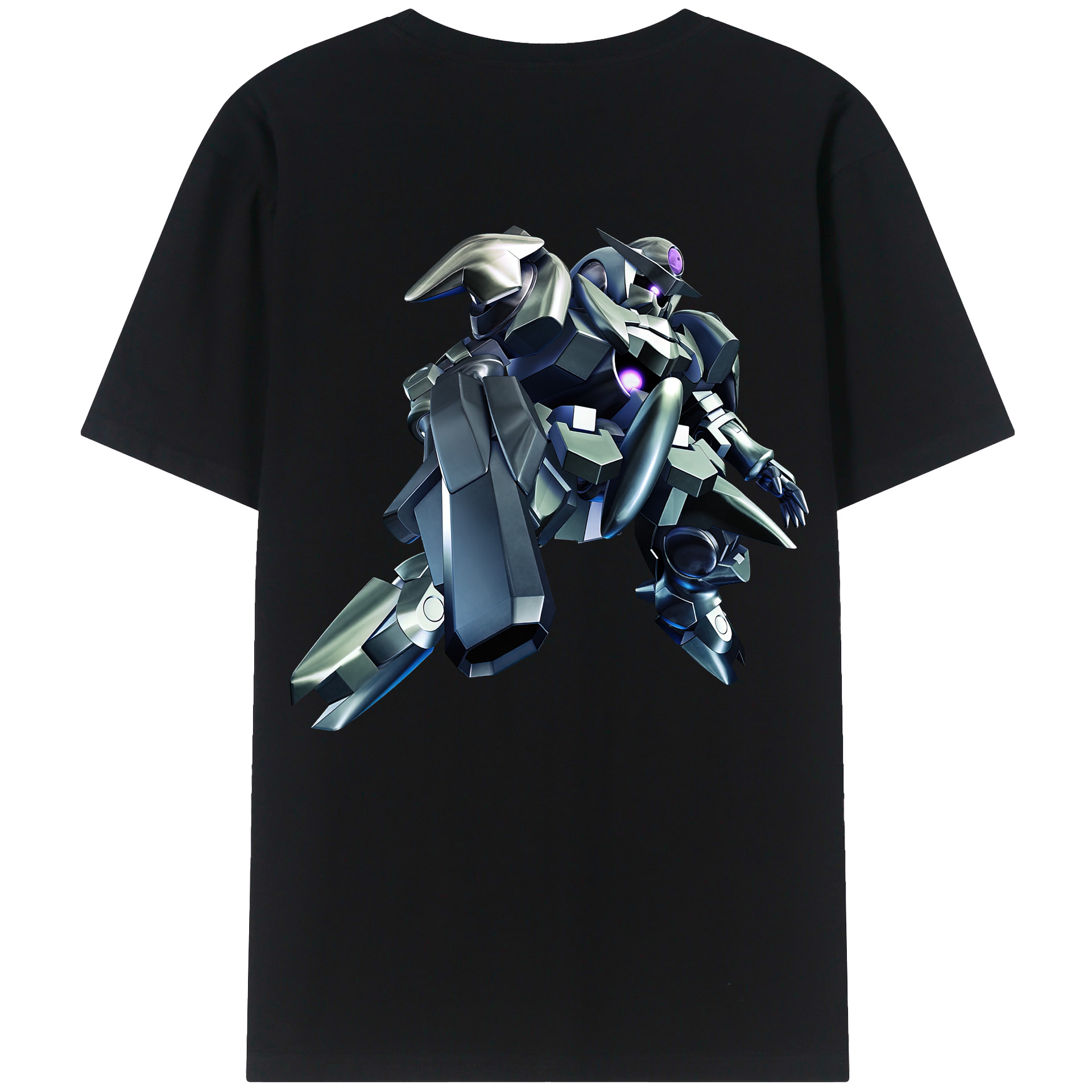 （画像用） 機動戦士ガンダム Mobile Suit Gundam 綿100％半袖Tシャツ（背面プリント）