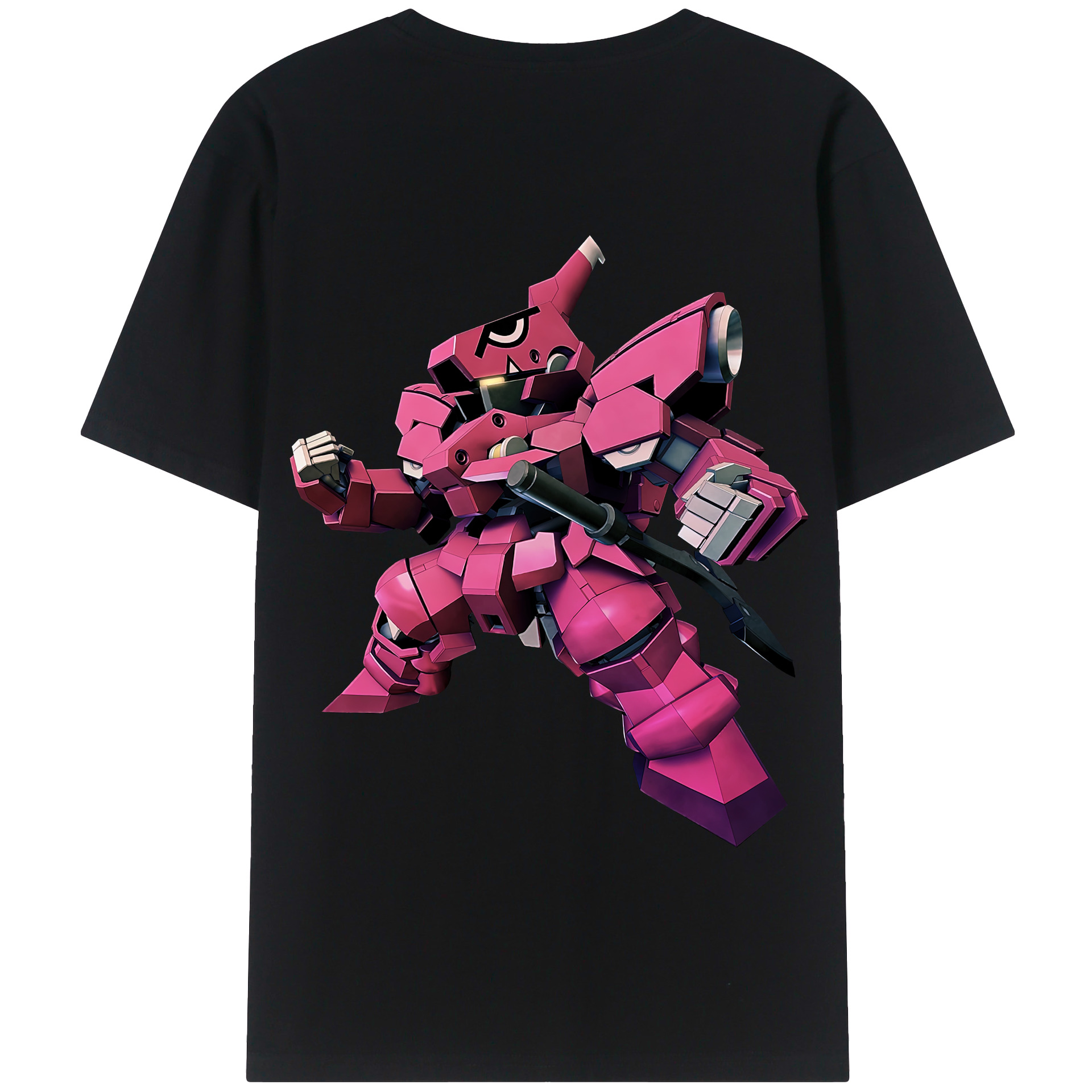（画像用） 機動戦士ガンダム Mobile Suit Gundam 綿100％半袖Tシャツ（背面プリント）