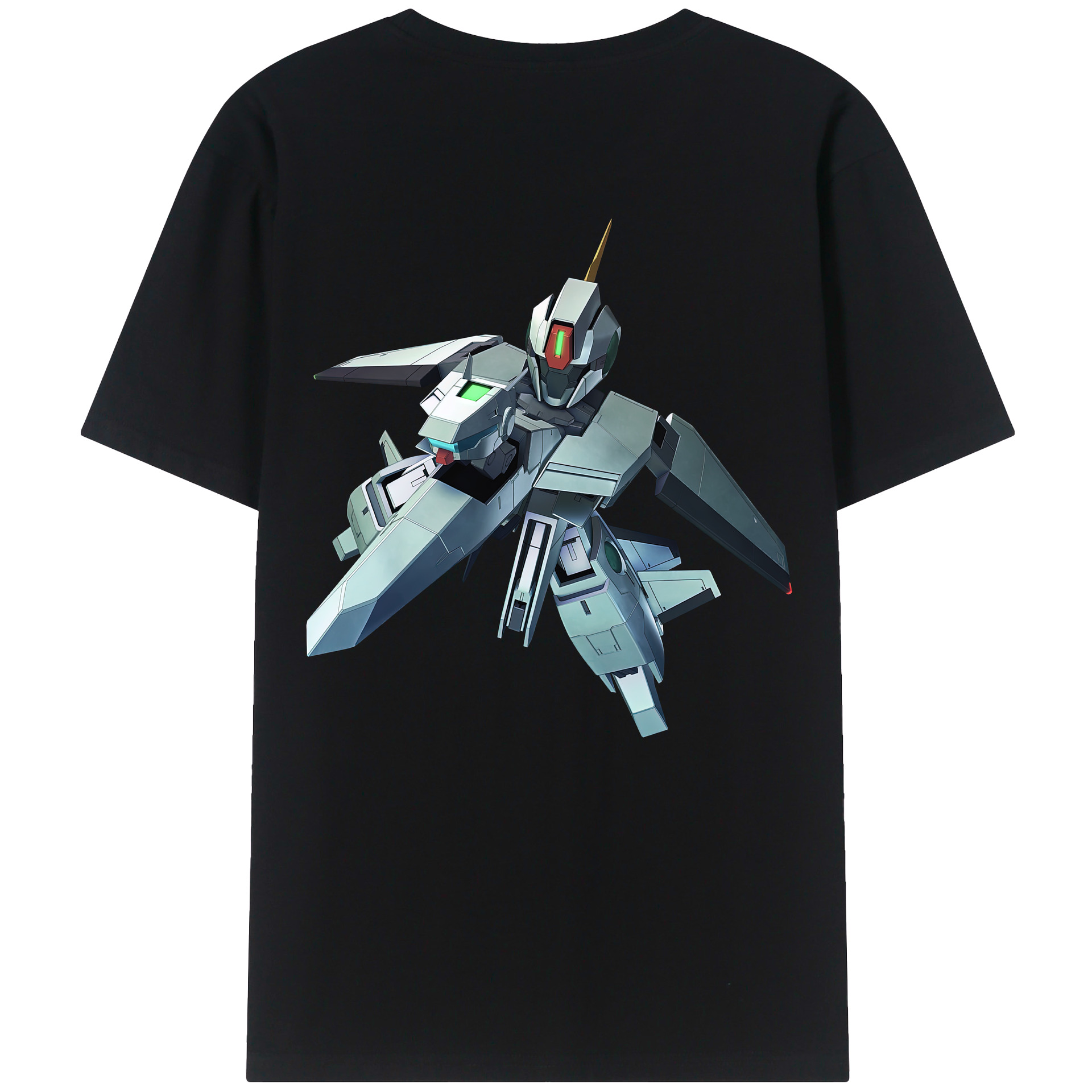 （画像用） 機動戦士ガンダム Mobile Suit Gundam 綿100％半袖Tシャツ（背面プリント）