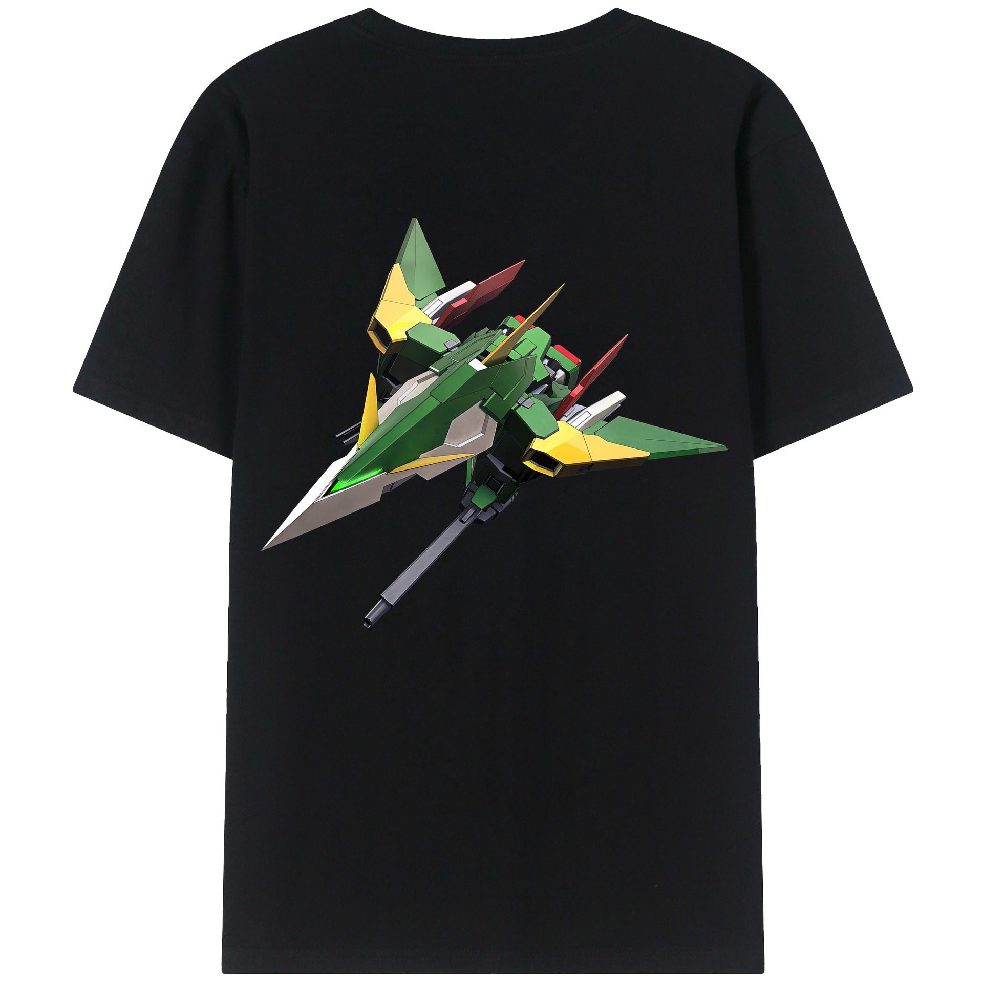 （画像用） 機動戦士ガンダム Mobile Suit Gundam 綿100％半袖Tシャツ（背面プリント）