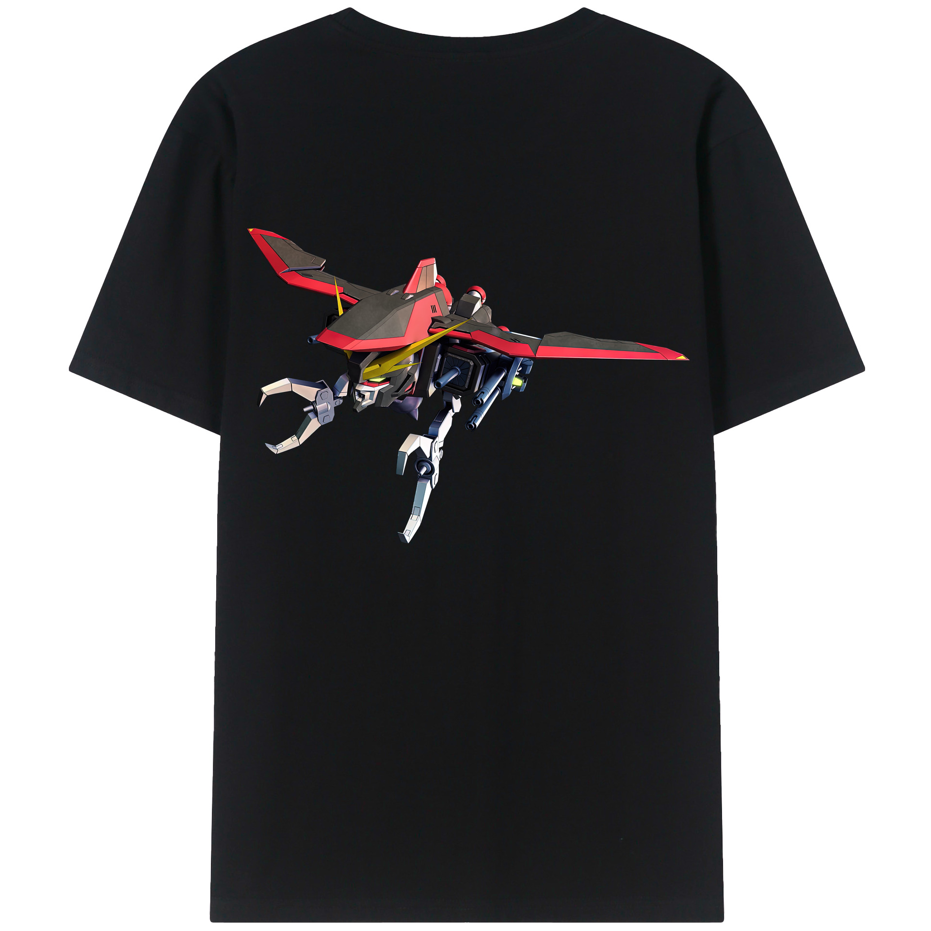 （画像用） 機動戦士ガンダム Mobile Suit Gundam 綿100％半袖Tシャツ（背面プリント）