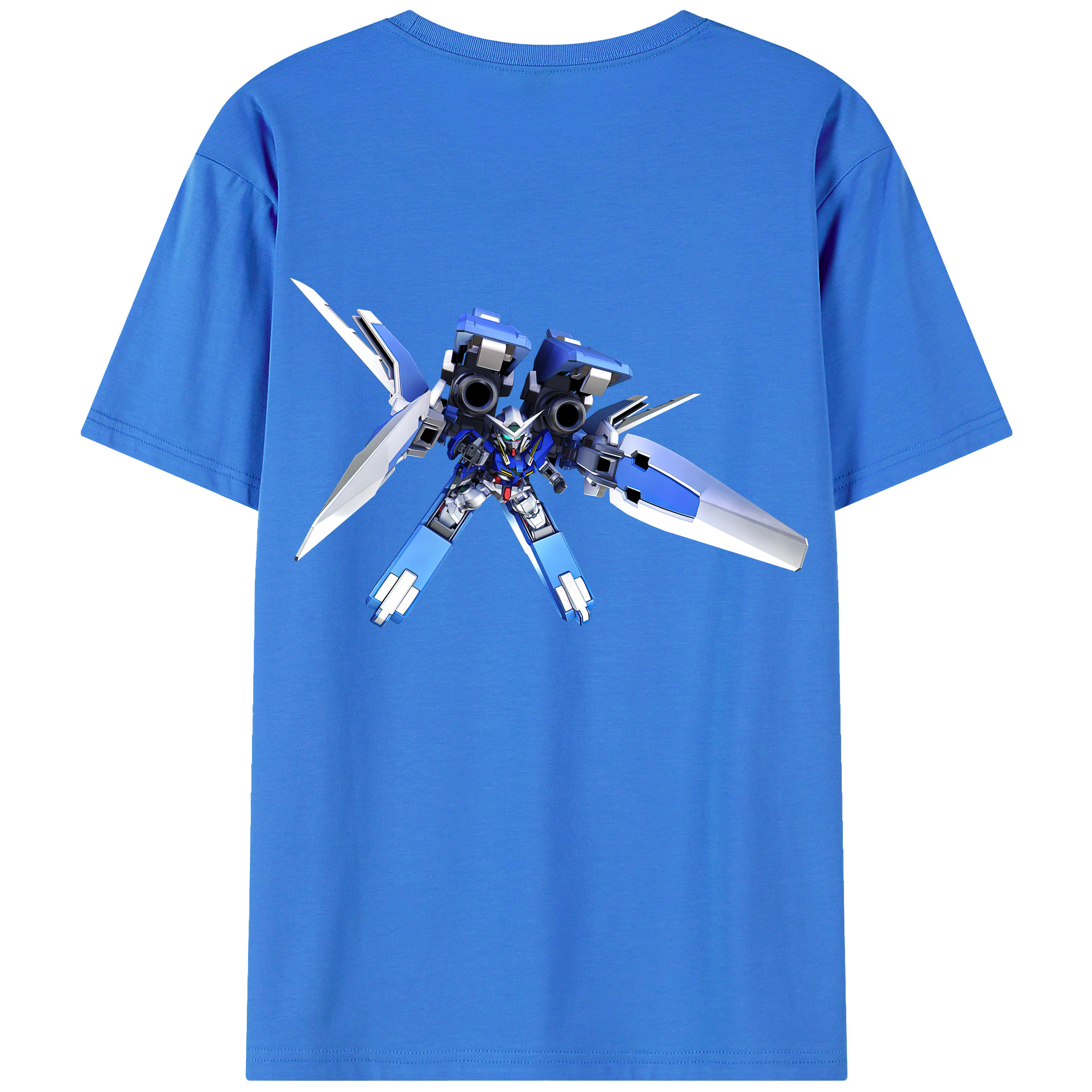 （画像用） 機動戦士ガンダム Mobile Suit Gundam 綿100％半袖Tシャツ（背面プリント）