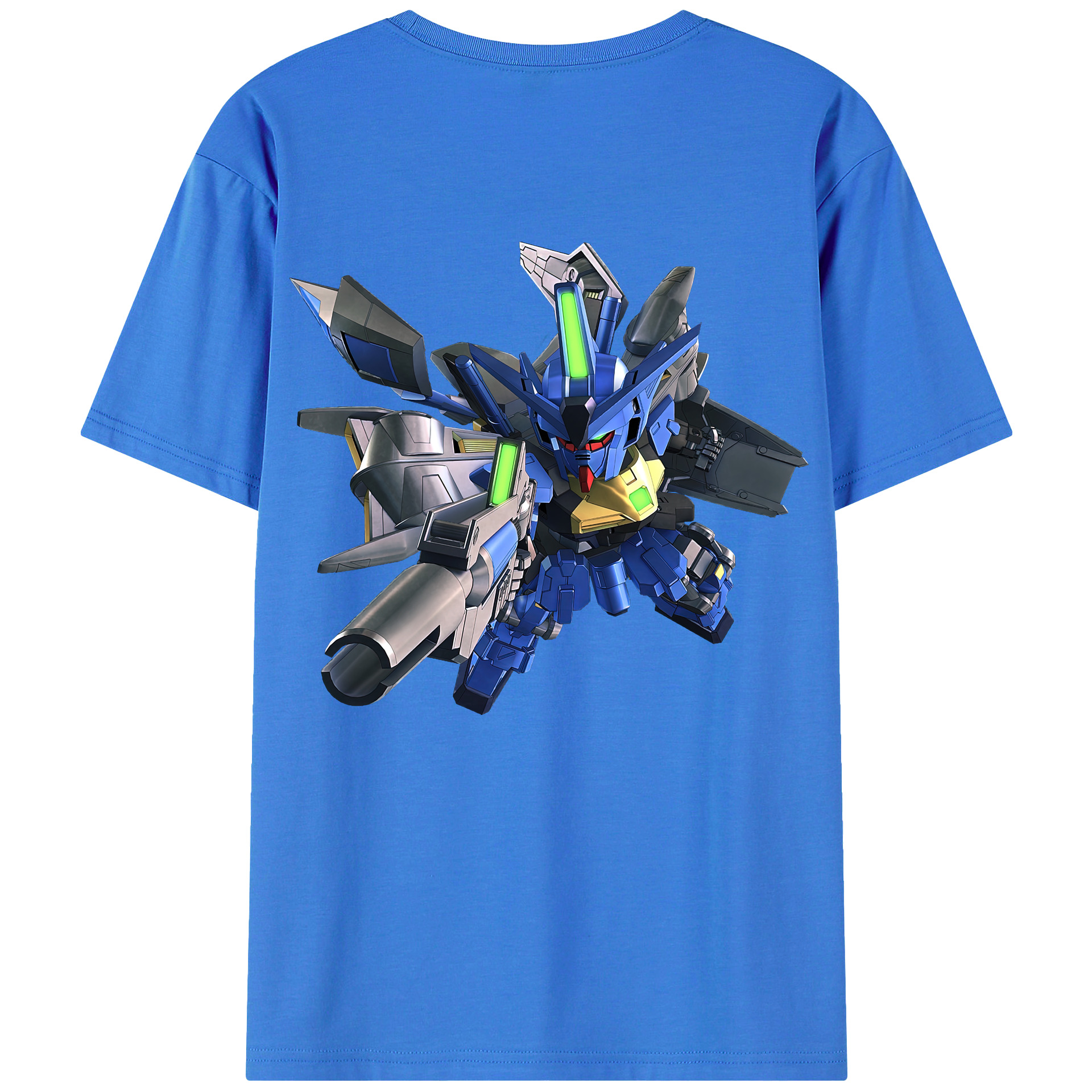 （画像用） 機動戦士ガンダム Mobile Suit Gundam 綿100％半袖Tシャツ（背面プリント）