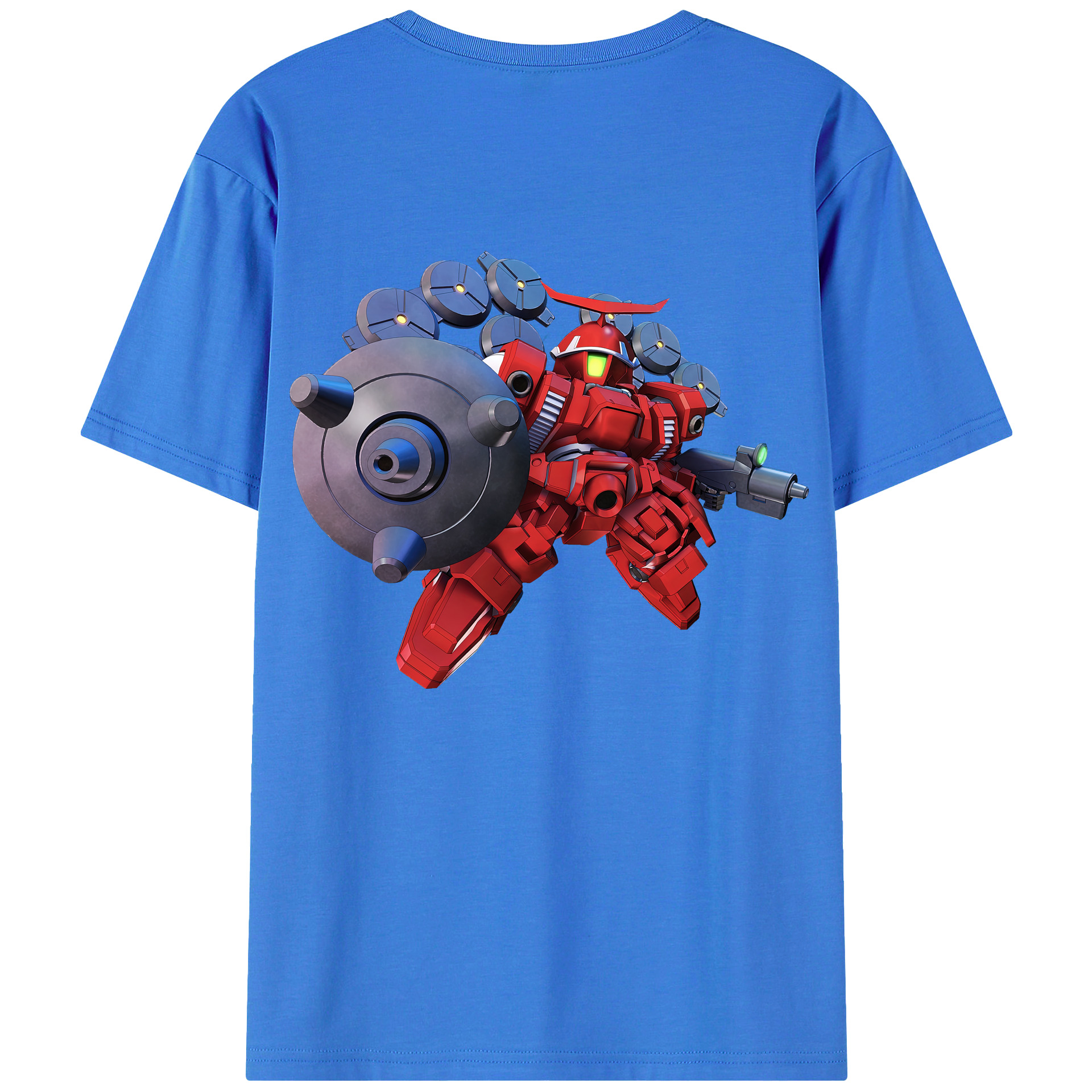 （画像用） 機動戦士ガンダム Mobile Suit Gundam 綿100％半袖Tシャツ（背面プリント）