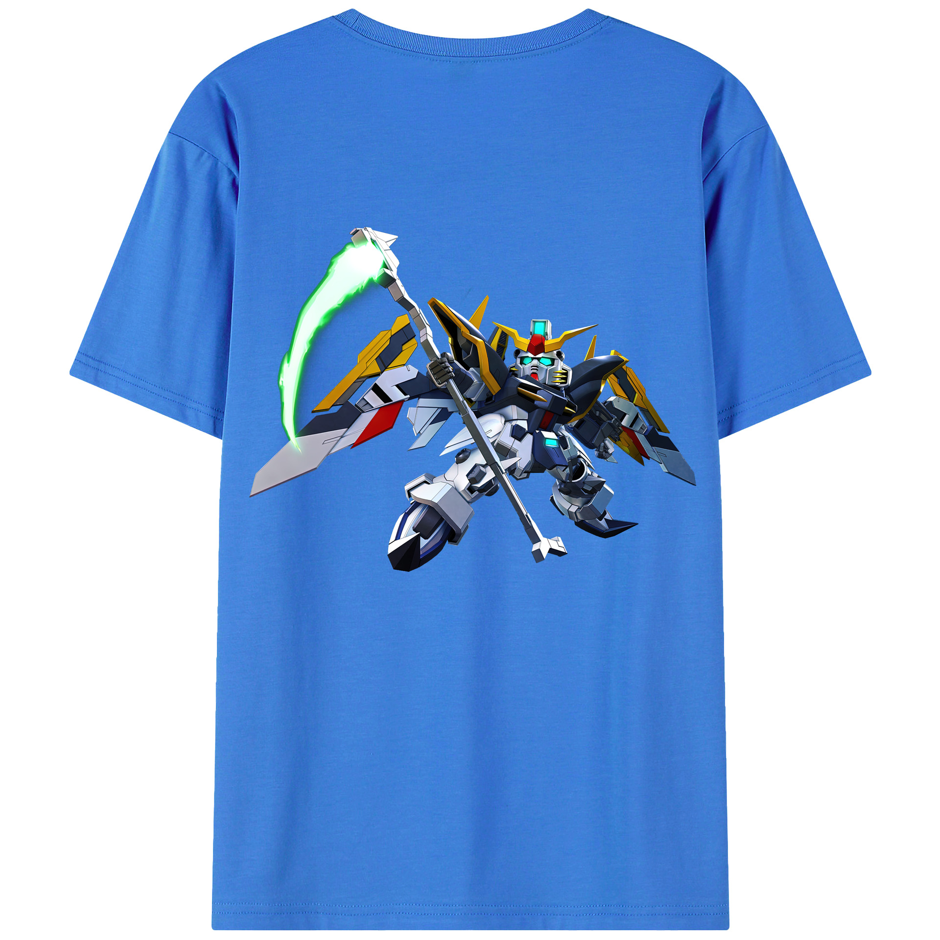 （画像用） 機動戦士ガンダム Mobile Suit Gundam 綿100％半袖Tシャツ（背面プリント）
