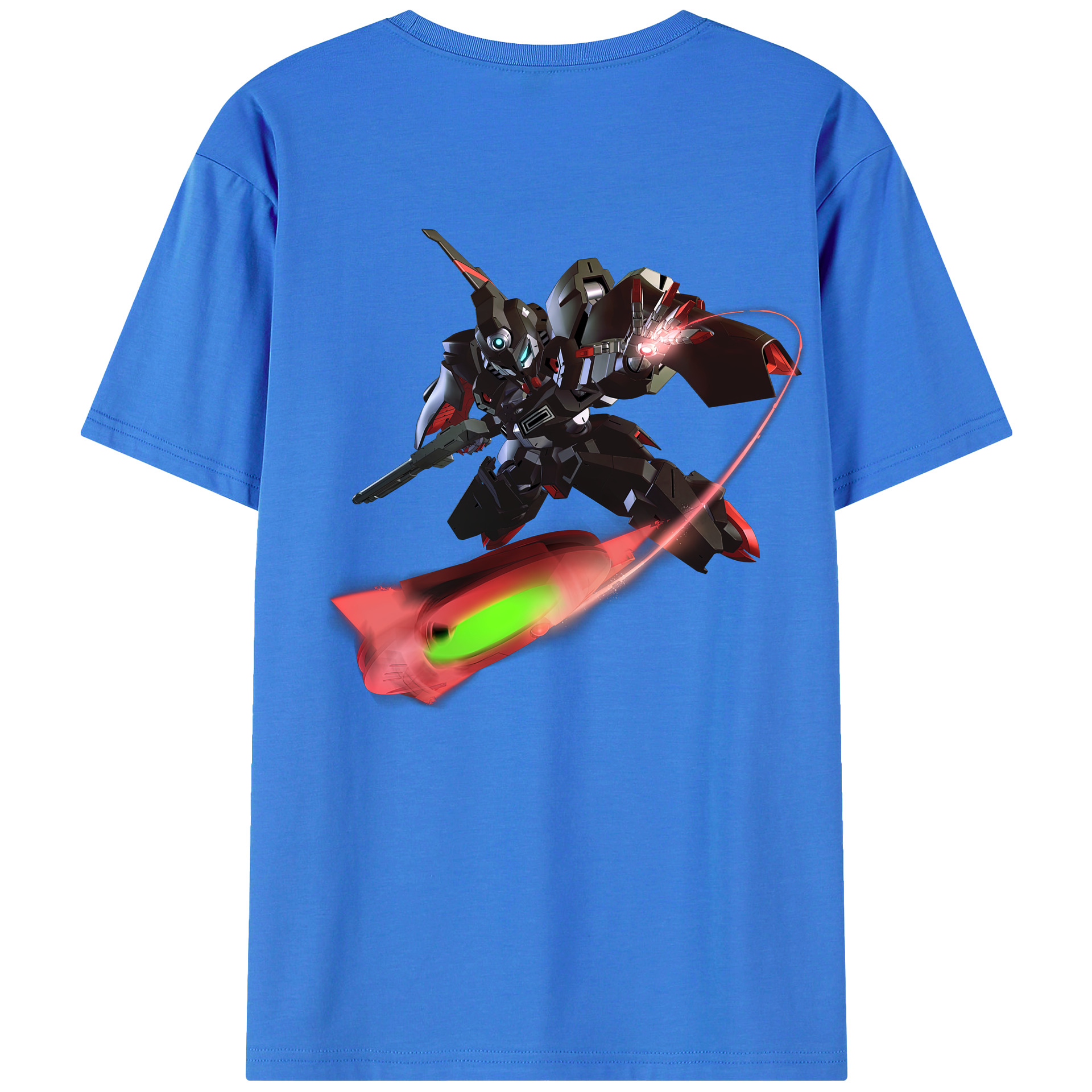 （画像用） 機動戦士ガンダム Mobile Suit Gundam 綿100％半袖Tシャツ（背面プリント）