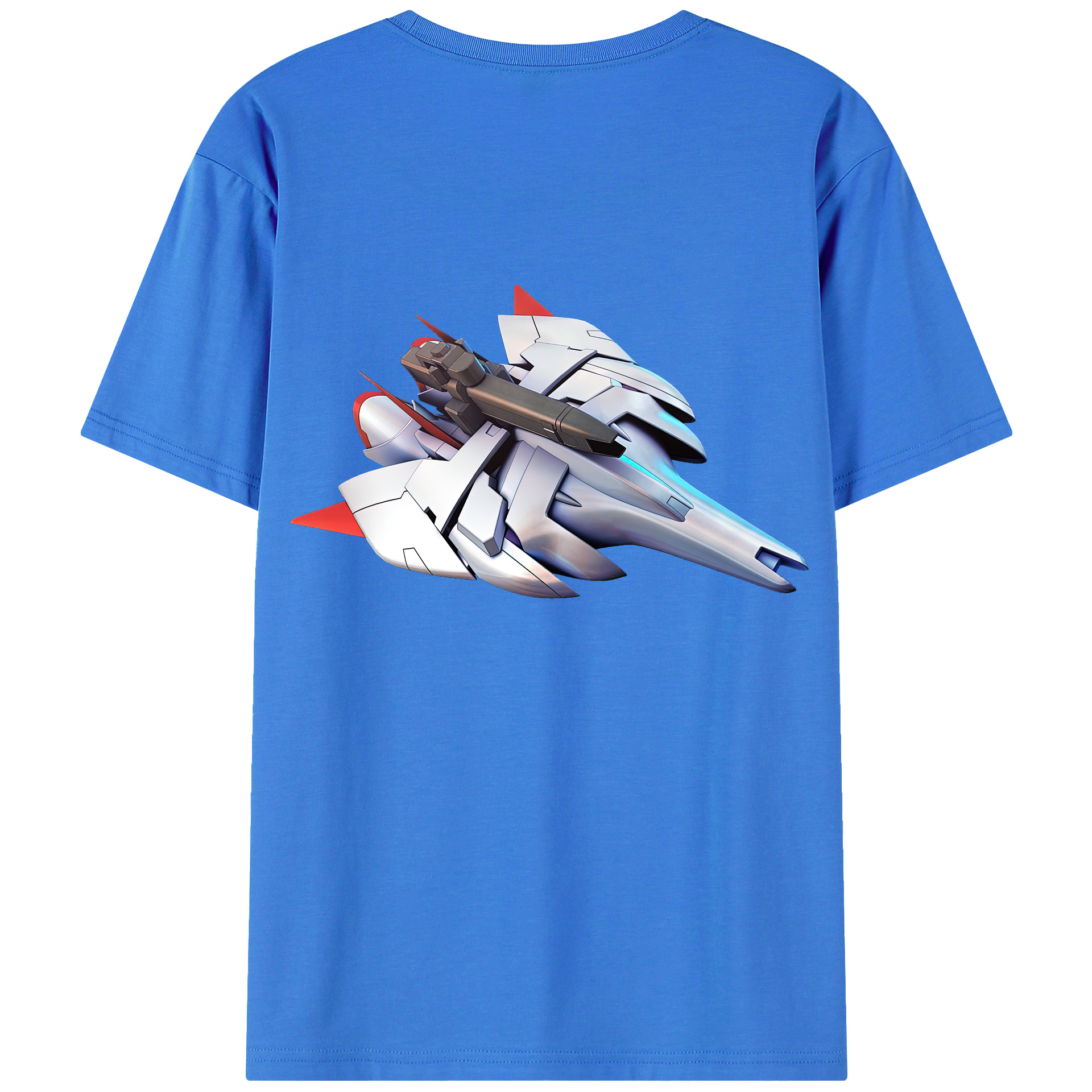 （画像用） 機動戦士ガンダム Mobile Suit Gundam 綿100％半袖Tシャツ（背面プリント）