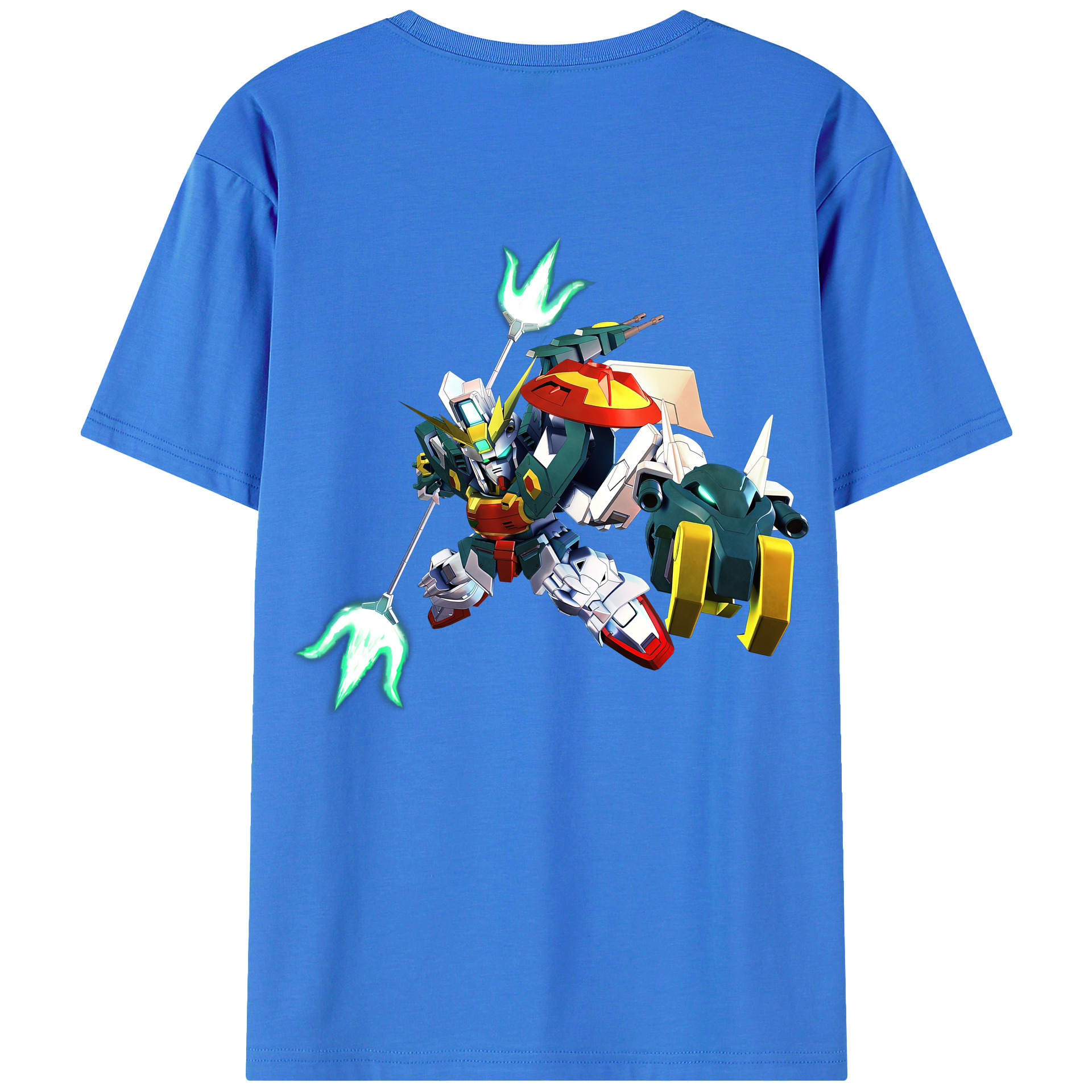 （画像用） 機動戦士ガンダム Mobile Suit Gundam 綿100％半袖Tシャツ（背面プリント）