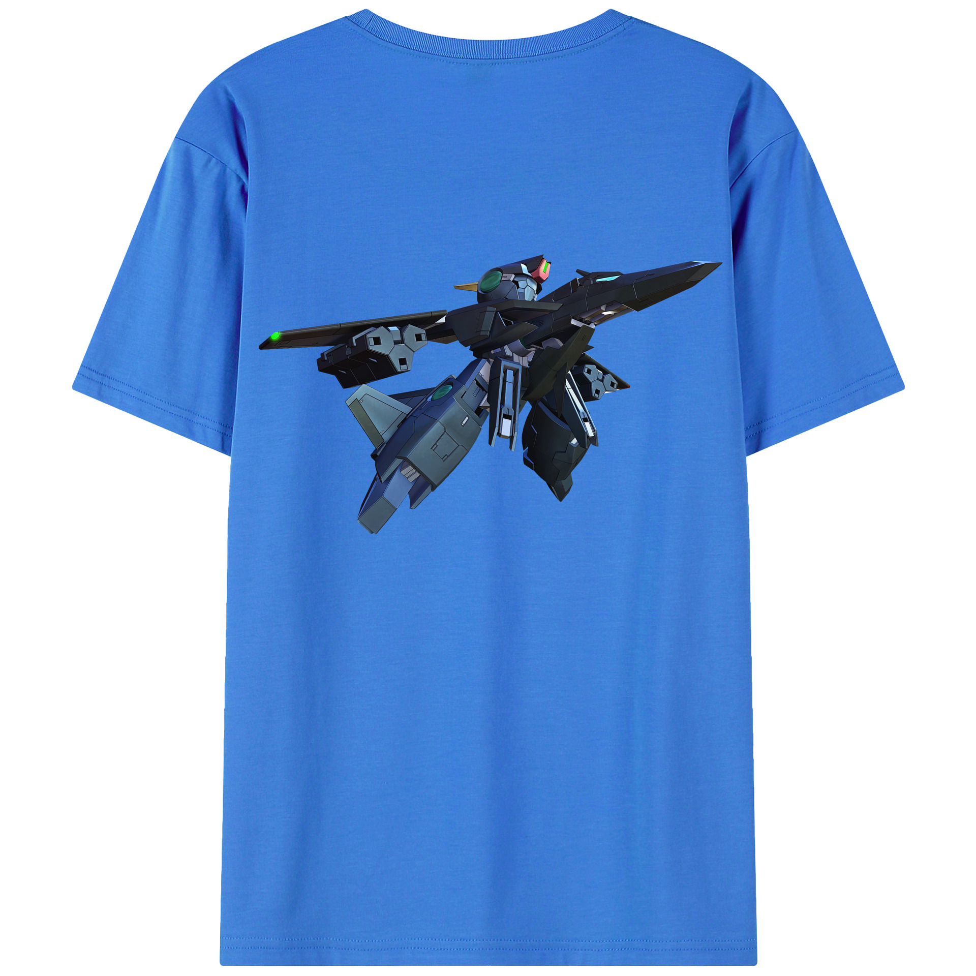 （画像用） 機動戦士ガンダム Mobile Suit Gundam 綿100％半袖Tシャツ（背面プリント）