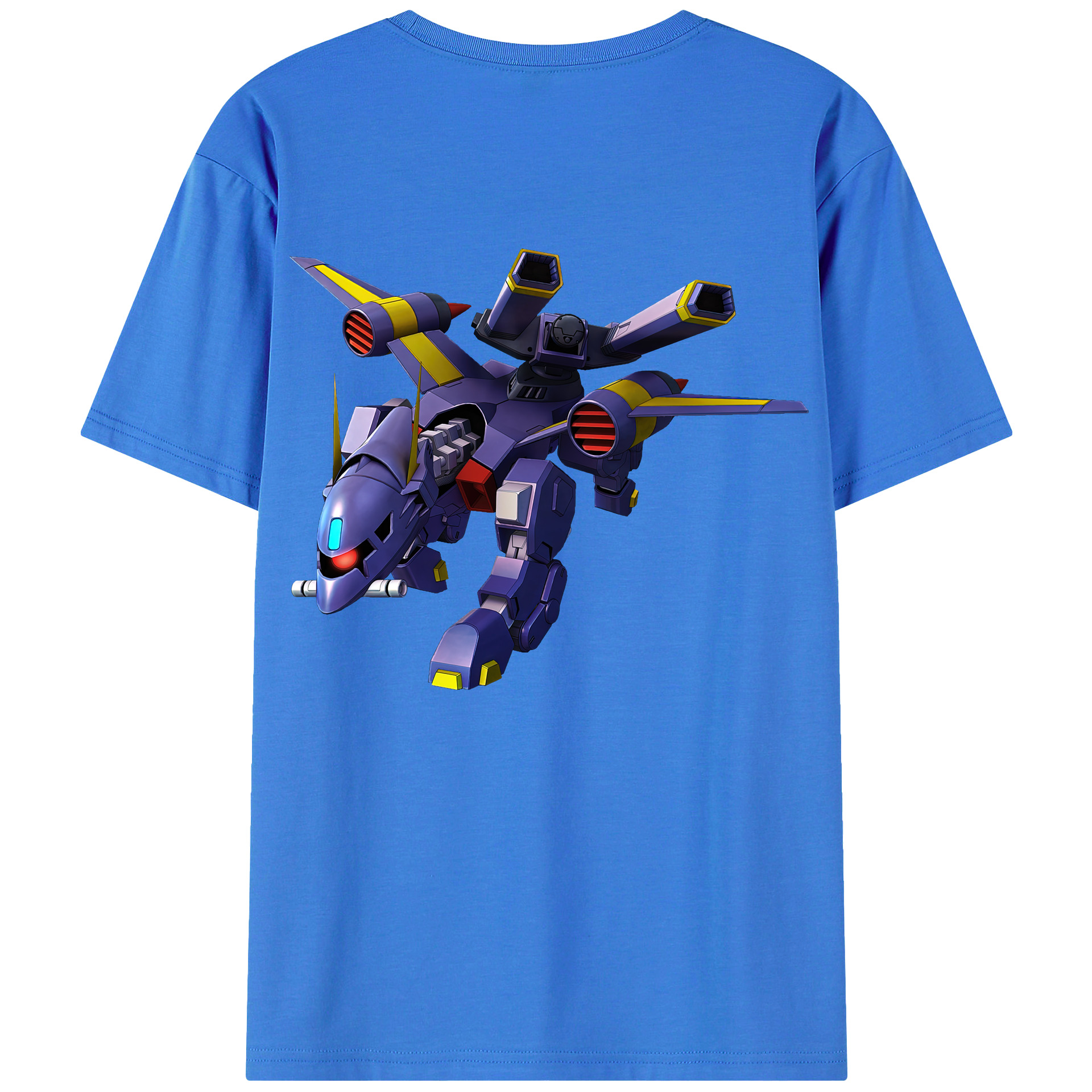 （画像用） 機動戦士ガンダム Mobile Suit Gundam 綿100％半袖Tシャツ（背面プリント）