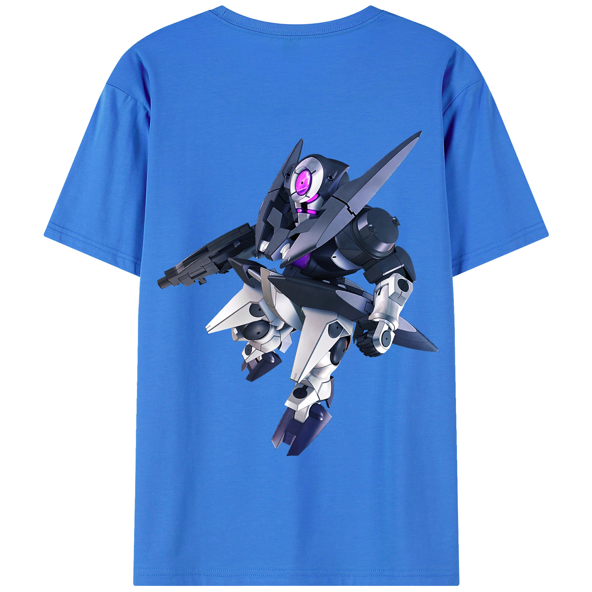 （画像用） 機動戦士ガンダム Mobile Suit Gundam 綿100％半袖Tシャツ（背面プリント）