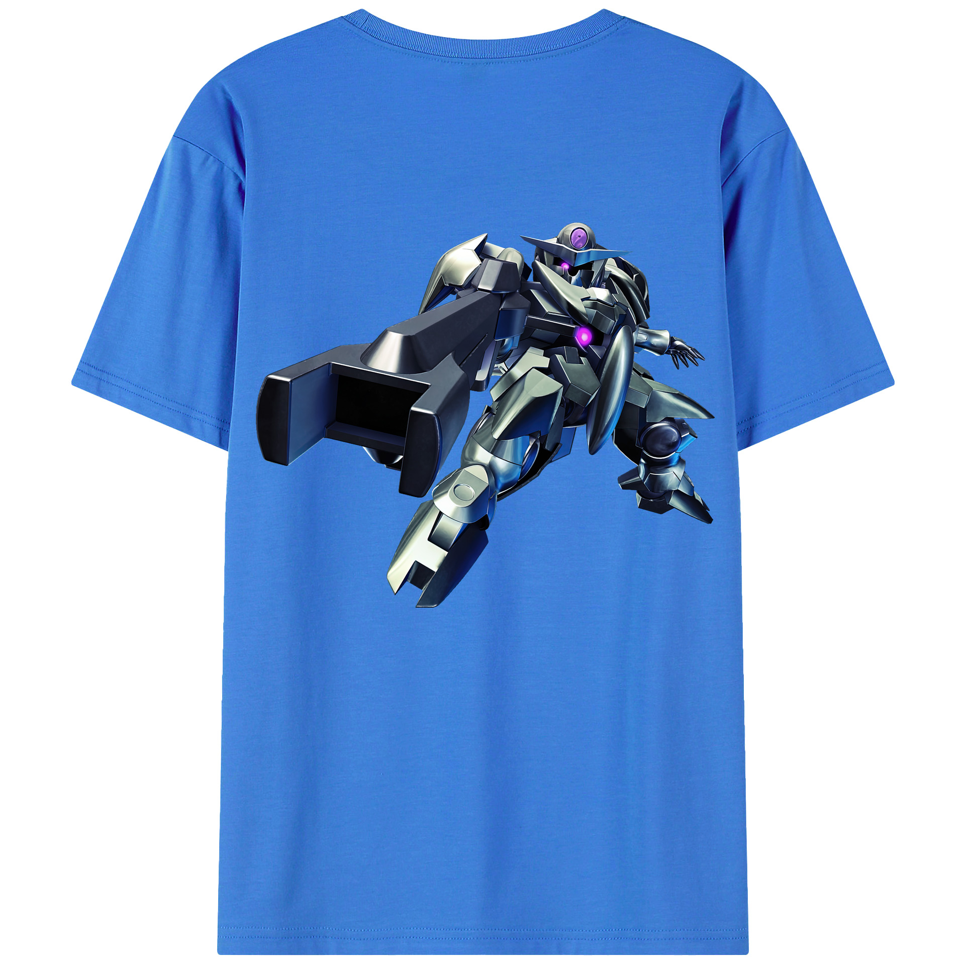 （画像用） 機動戦士ガンダム Mobile Suit Gundam 綿100％半袖Tシャツ（背面プリント）