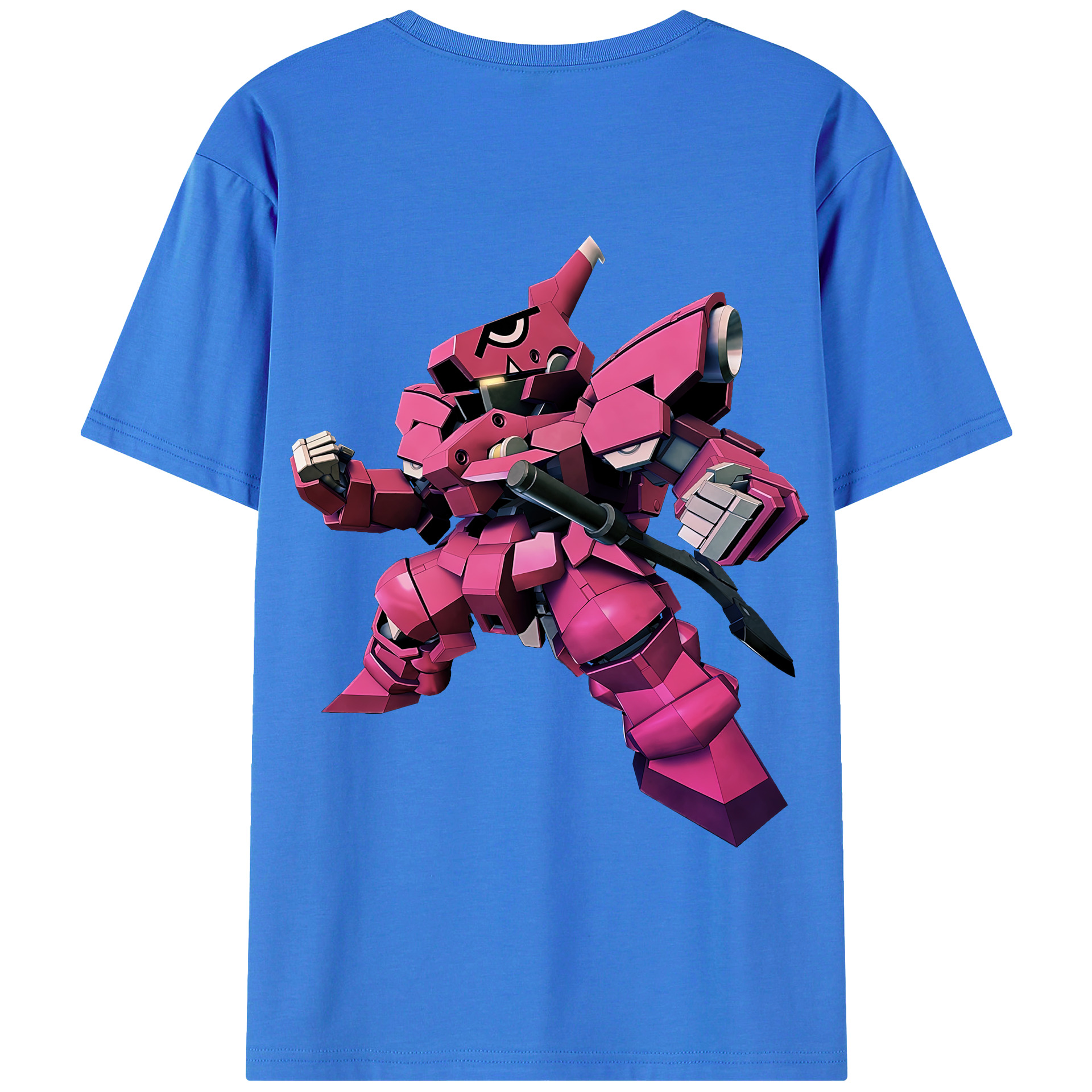 （画像用） 機動戦士ガンダム Mobile Suit Gundam 綿100％半袖Tシャツ（背面プリント）