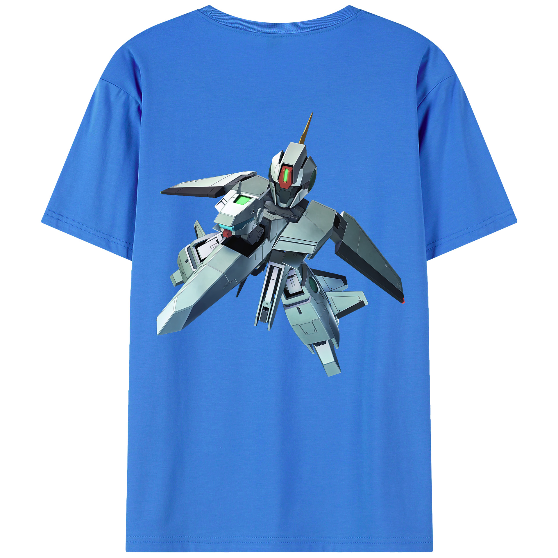 （画像用） 機動戦士ガンダム Mobile Suit Gundam 綿100％半袖Tシャツ（背面プリント）