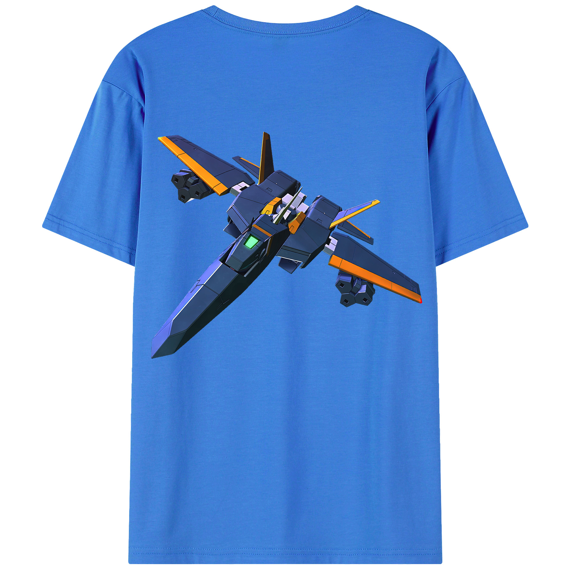 （画像用） 機動戦士ガンダム Mobile Suit Gundam 綿100％半袖Tシャツ（背面プリント）