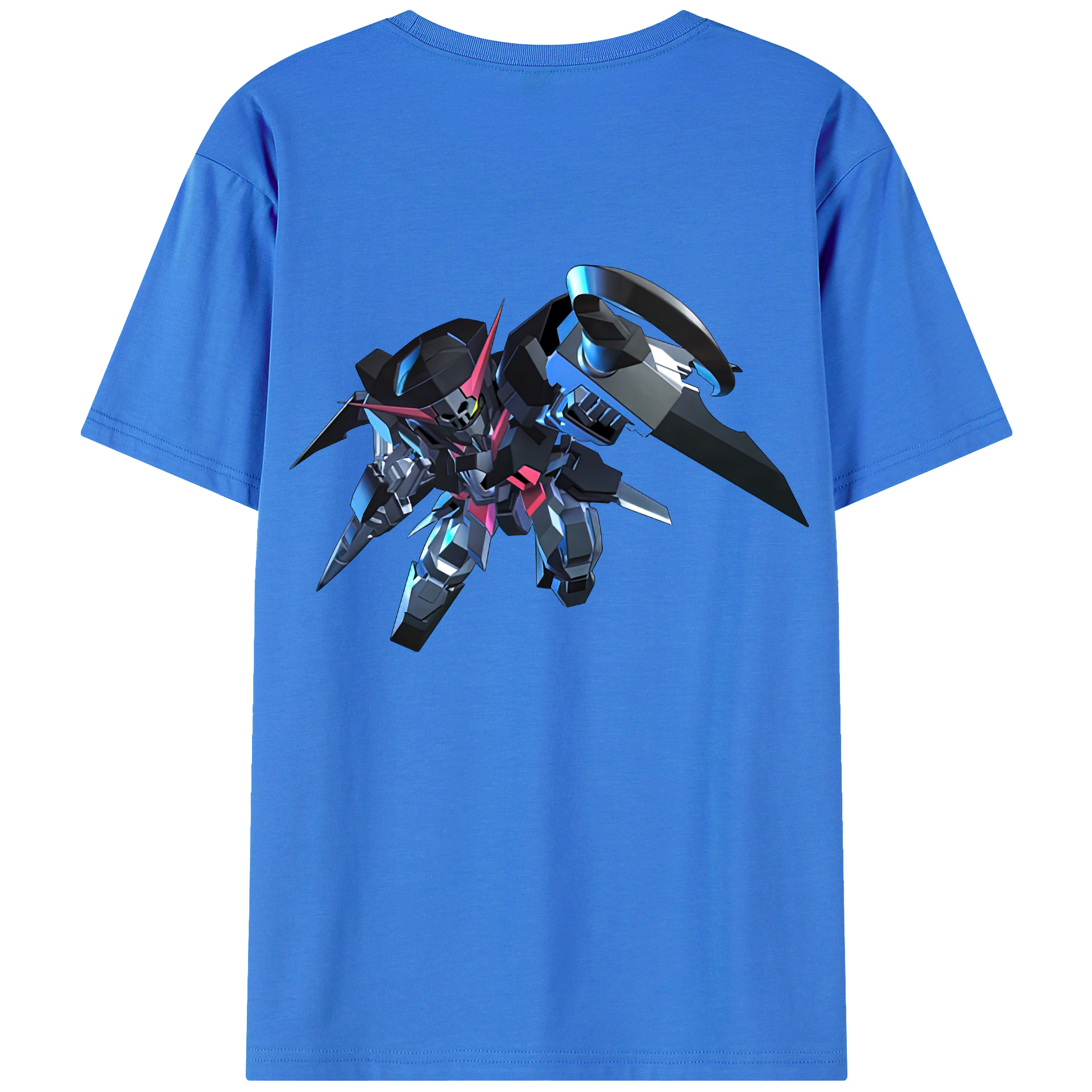 （画像用） 機動戦士ガンダム Mobile Suit Gundam 綿100％半袖Tシャツ（背面プリント）