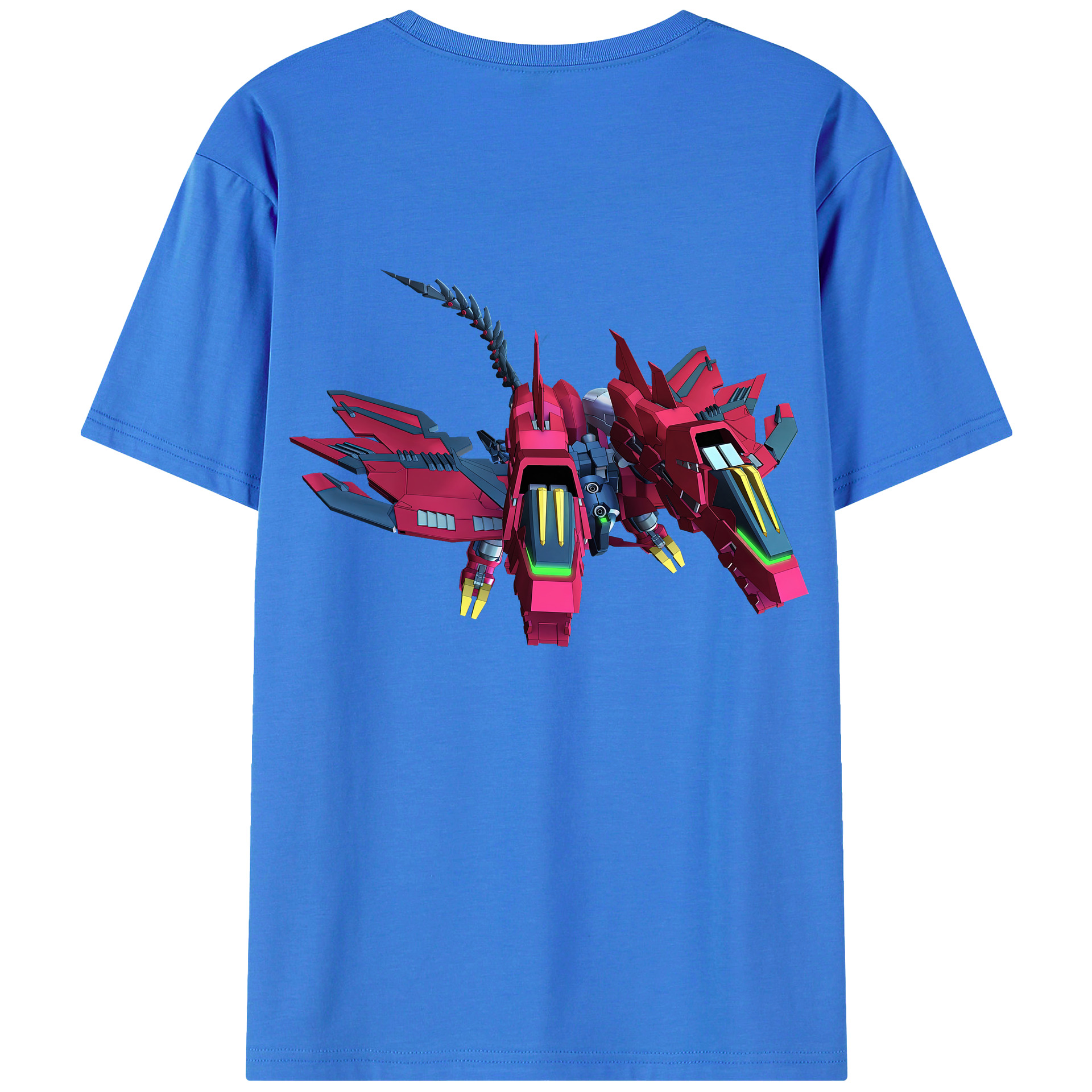 （画像用） 機動戦士ガンダム Mobile Suit Gundam 綿100％半袖Tシャツ（背面プリント）