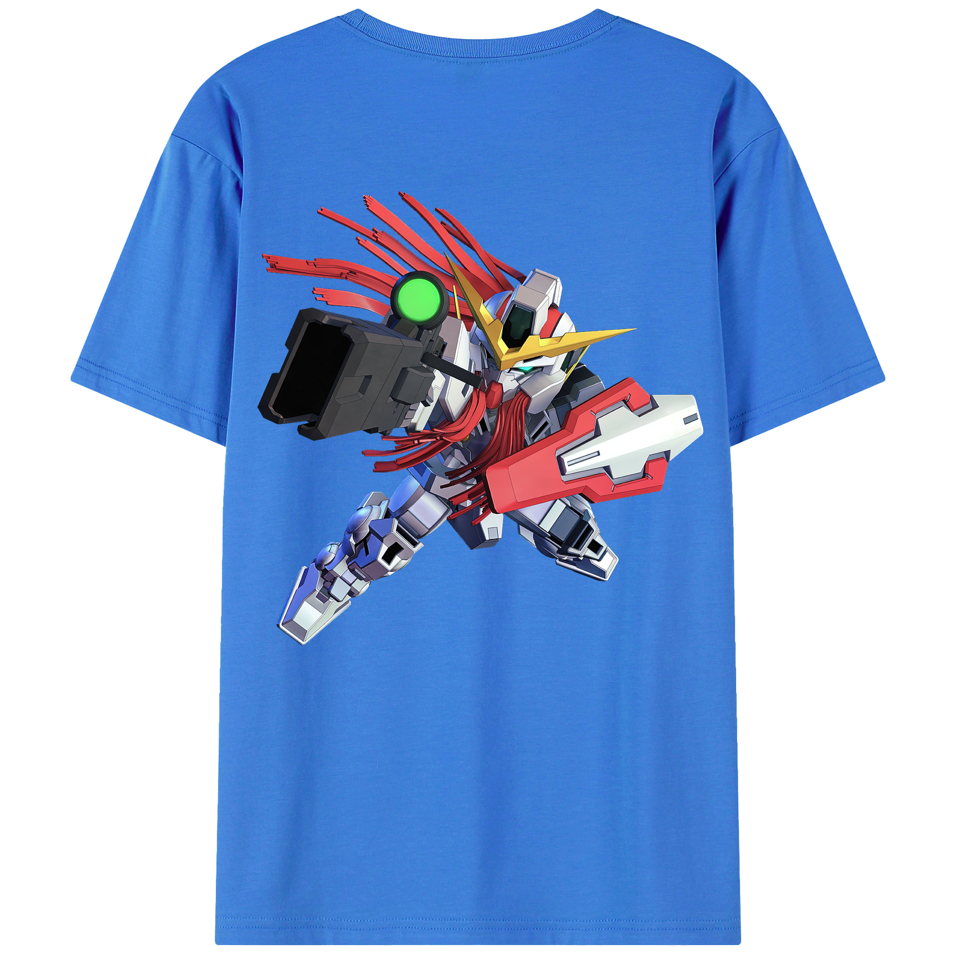 （画像用） 機動戦士ガンダム Mobile Suit Gundam 綿100％半袖Tシャツ（背面プリント）