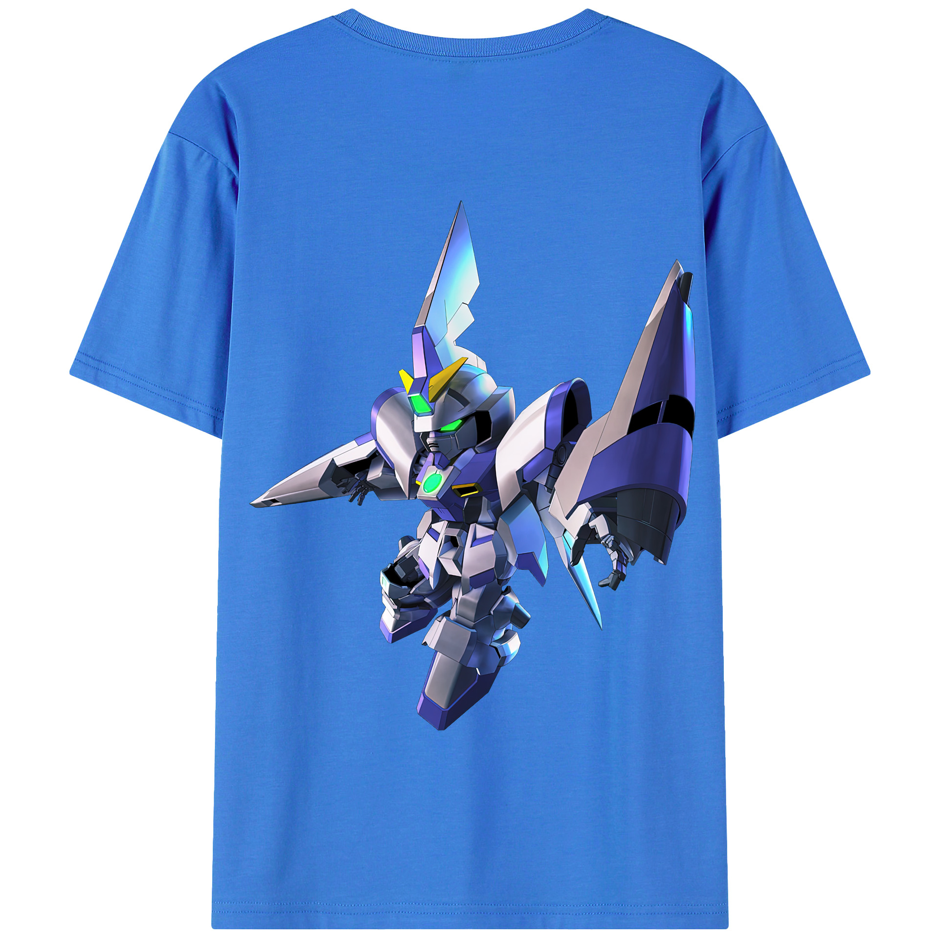 （画像用） 機動戦士ガンダム Mobile Suit Gundam 綿100％半袖Tシャツ（背面プリント）