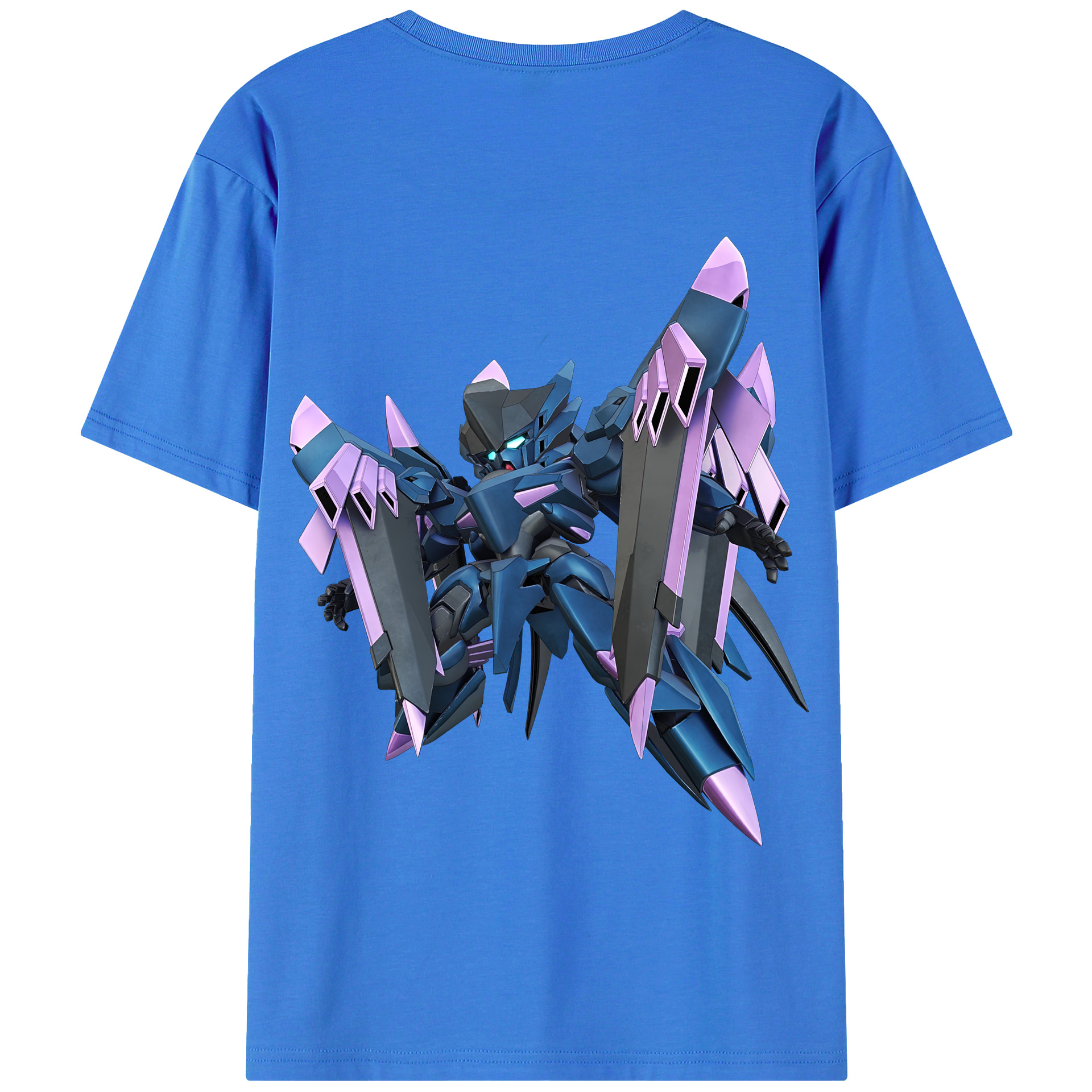 （画像用） 機動戦士ガンダム Mobile Suit Gundam 綿100％半袖Tシャツ（背面プリント）